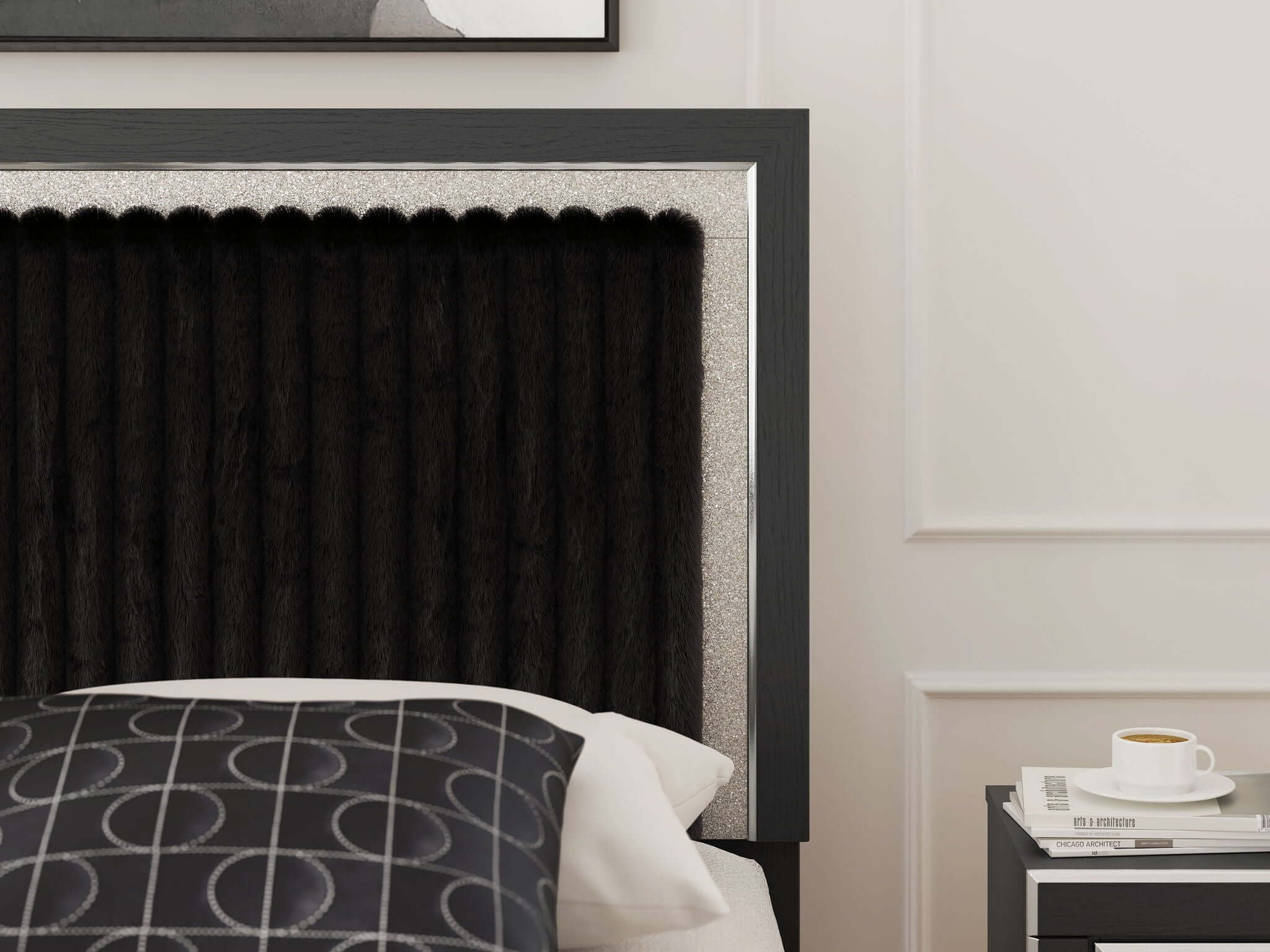 Zuraleus - Upholstered Panel Bed