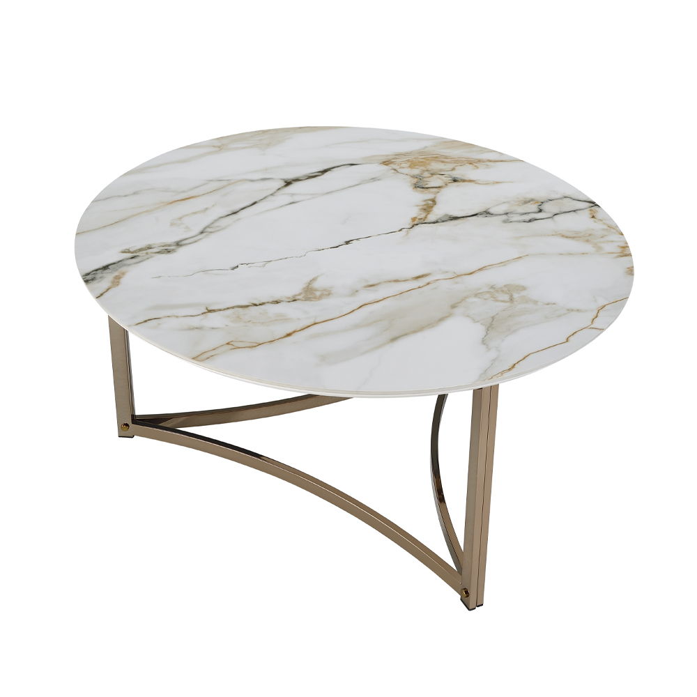 ACME Zaidee - Coffee Table - Sintered Champagne | Meri Furniture