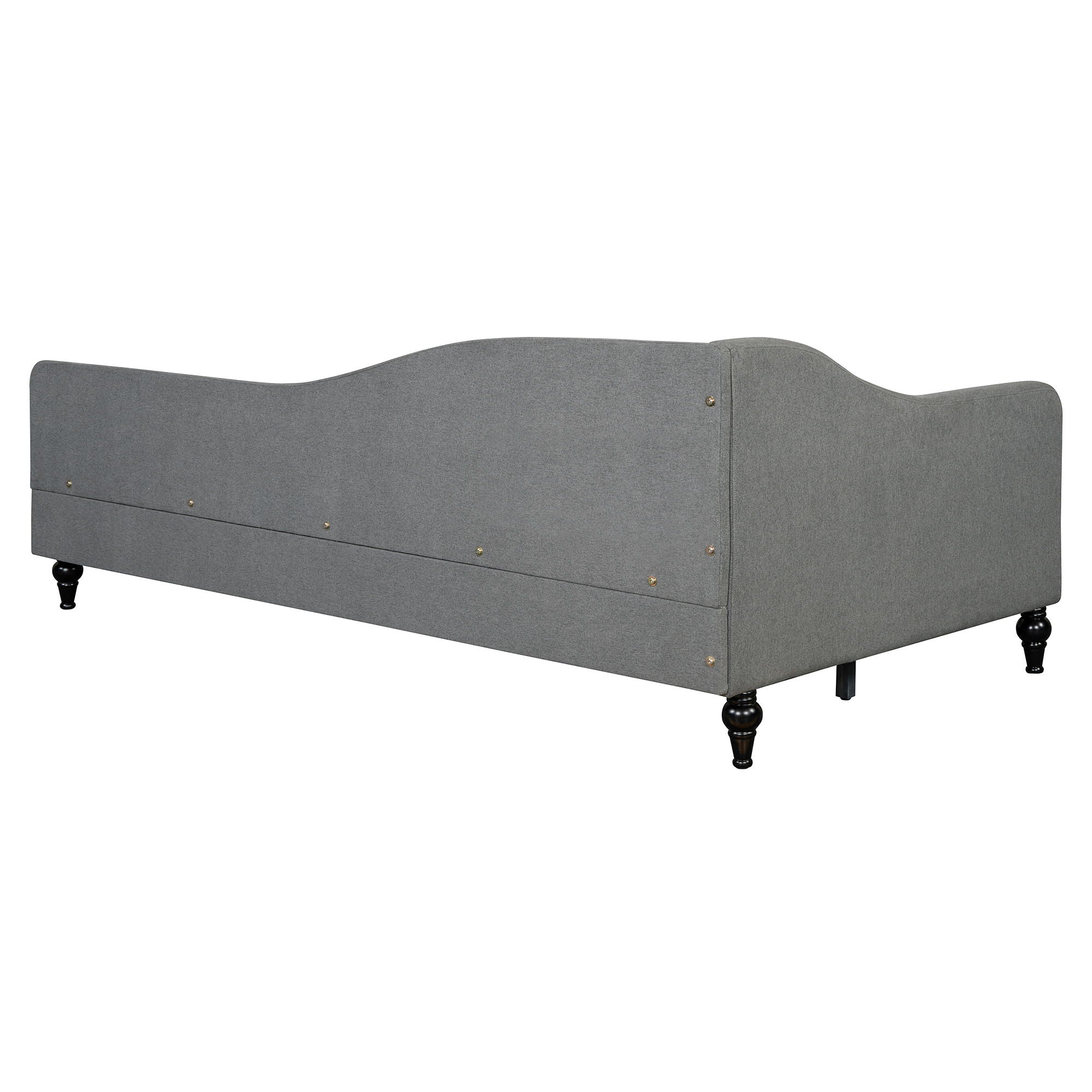 Modern L Shaped Linen Daybed With Legs