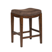 Liberty Furniture Aspen Skies - Uph Console Stool | Meri Furniture