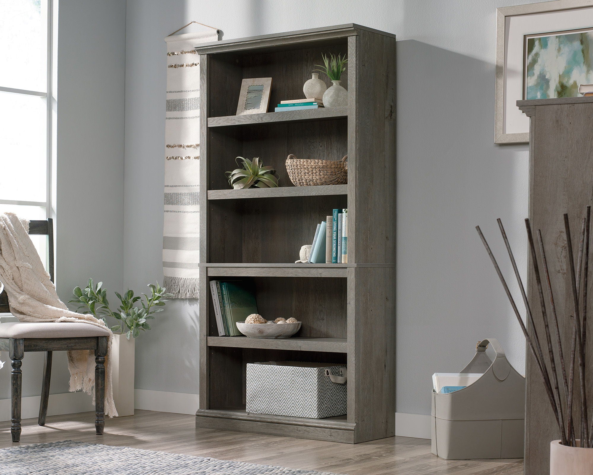 5-Shelf Bookcase Mystic Oak