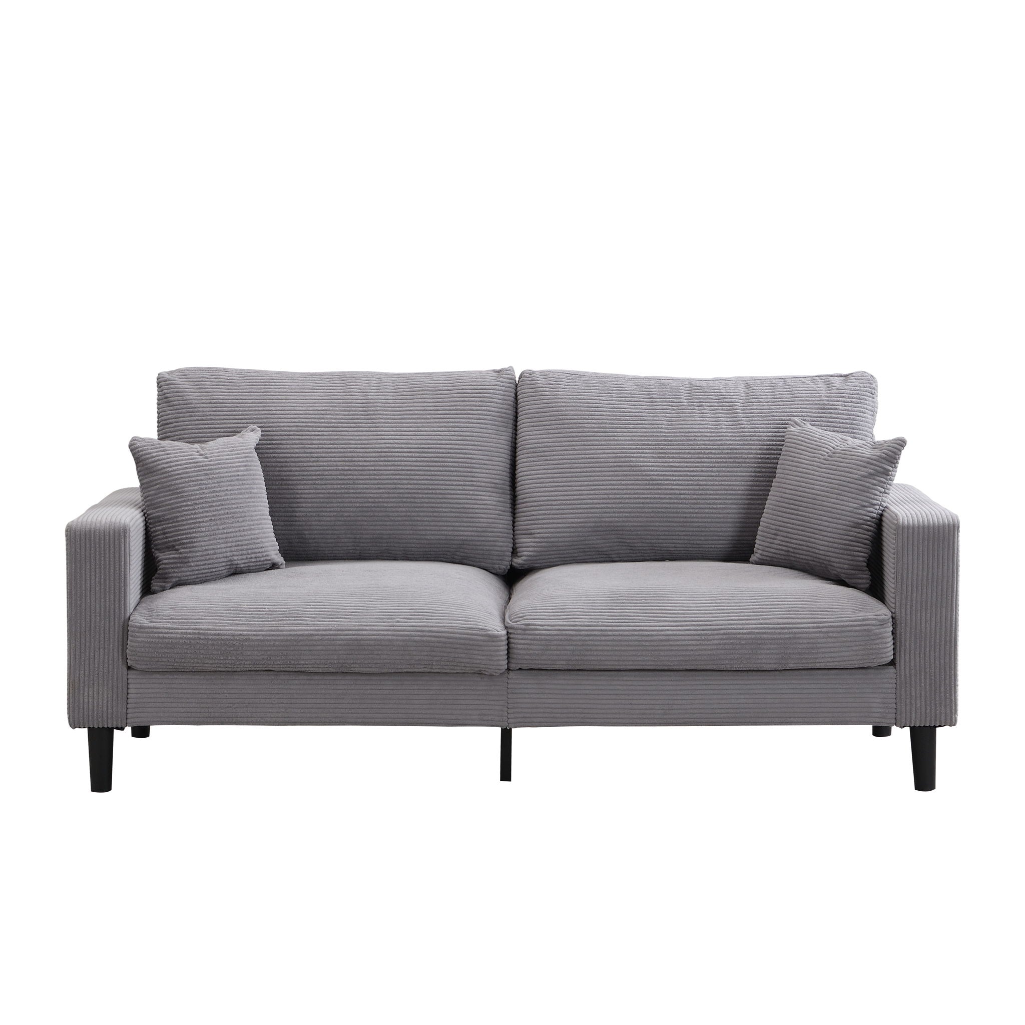 Modern Upholstered Resilience Three Seater Sofa