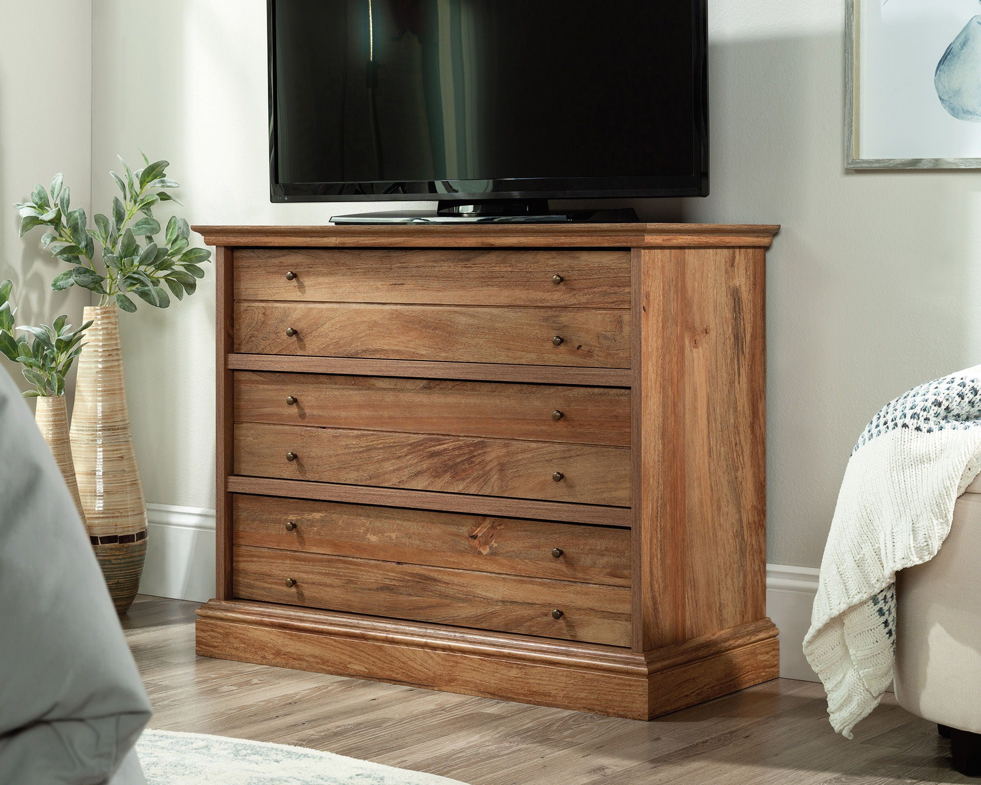 3-Drawer Bedroom Chest in Sindoori Mango