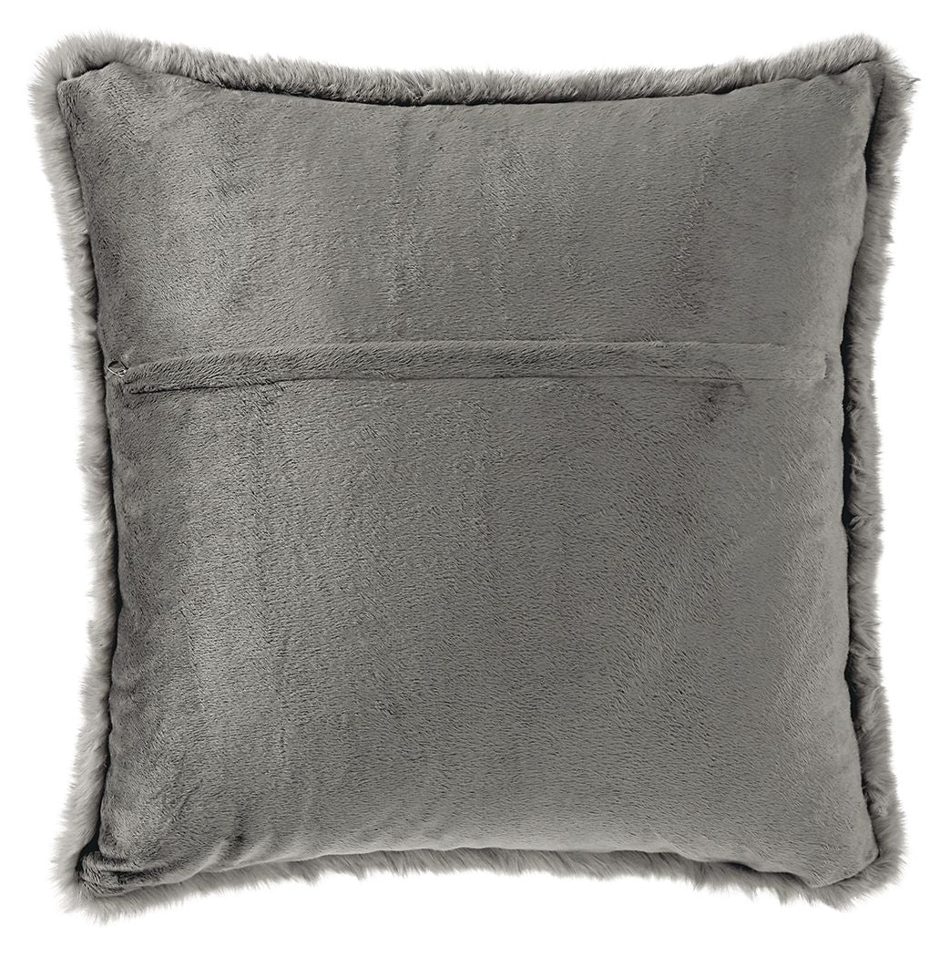 Ashley Furniture Gariland - Faux Fur Pillow | Meri Furniture