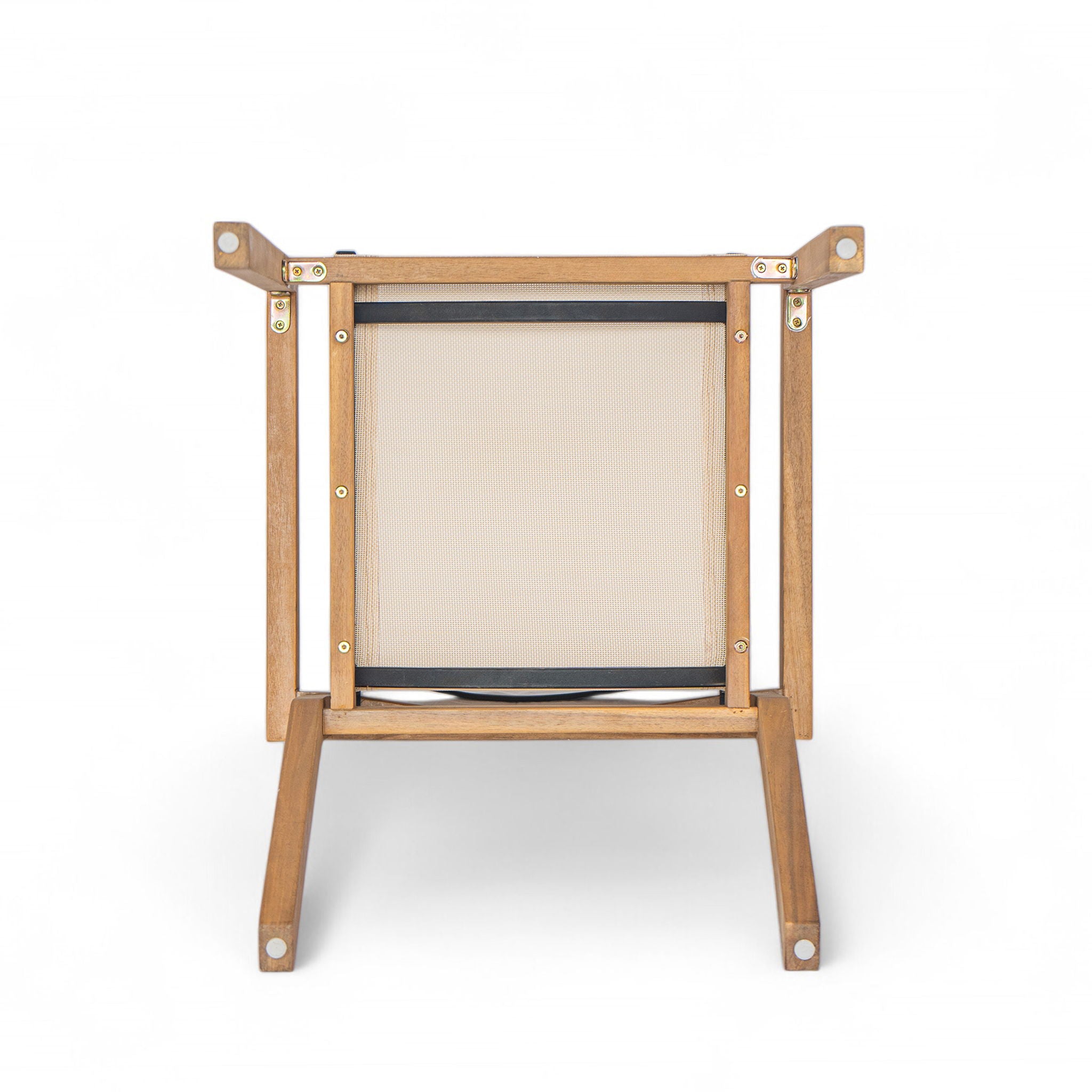 Belfast - Dining Chair With Acacia Wood Frame And Mesh Seating (Set of 2)