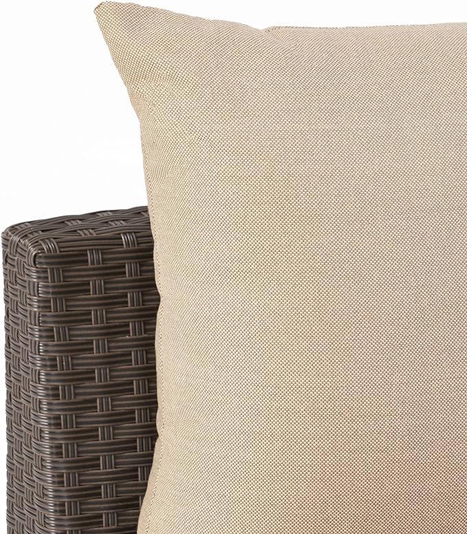 Pt Limon - 5 Pieces Sofa Set - Brown / Beige