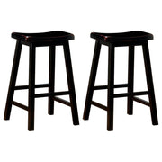 Coaster Fine Furniture Durant - Wood Backless Bar Stool (Set of 2) | Meri Furniture