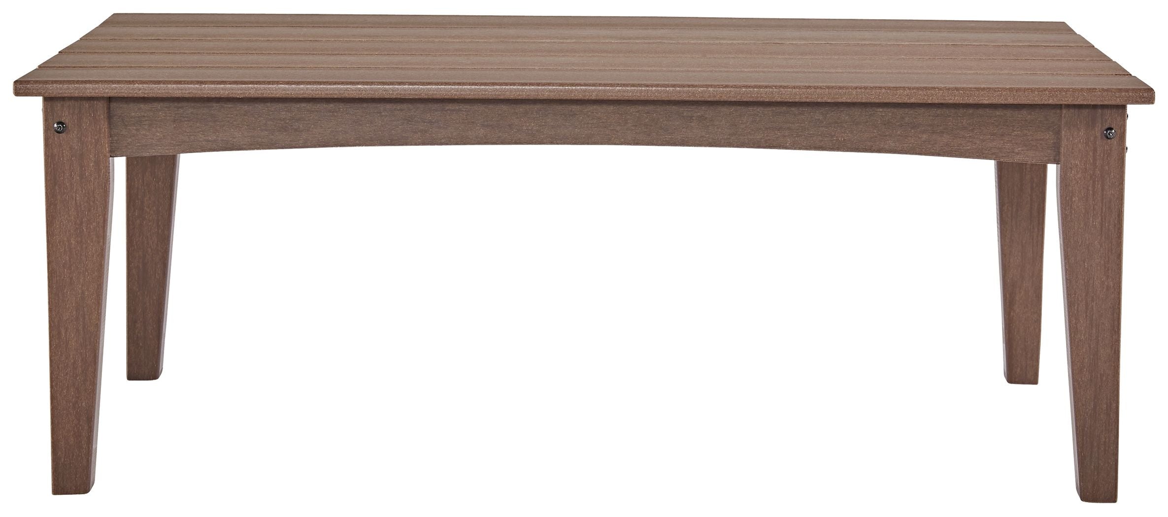 Signature Design by Ashley® Emmeline - Brown - Rectangular Cocktail Table | Meri Furniture