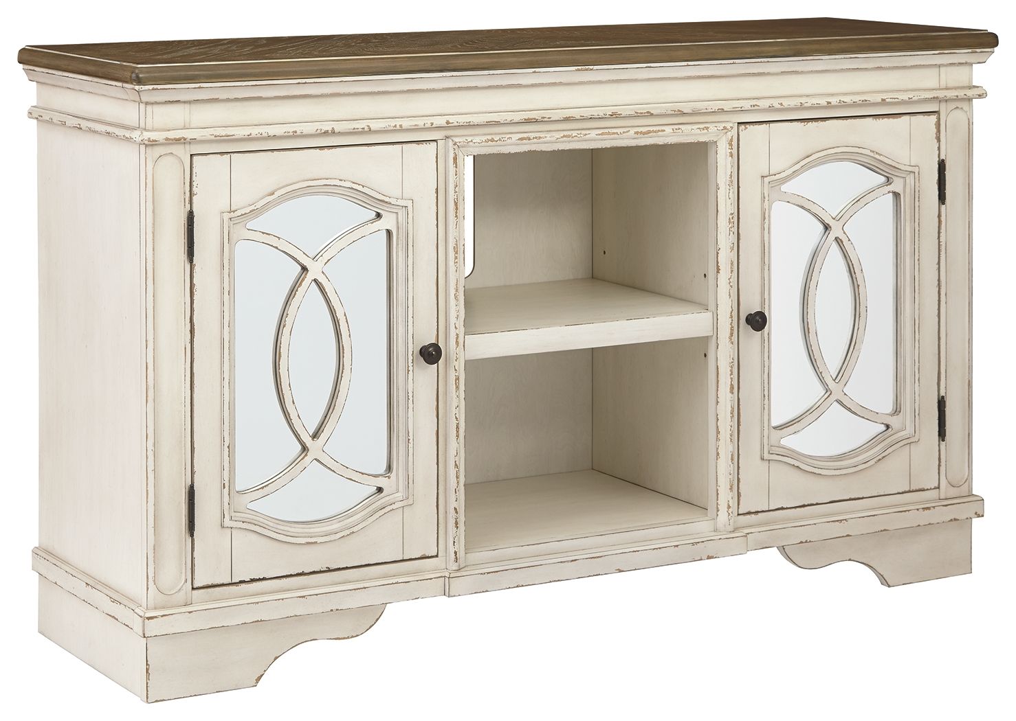 Ashley Furniture Realyn - TV Stand | Meri Furniture