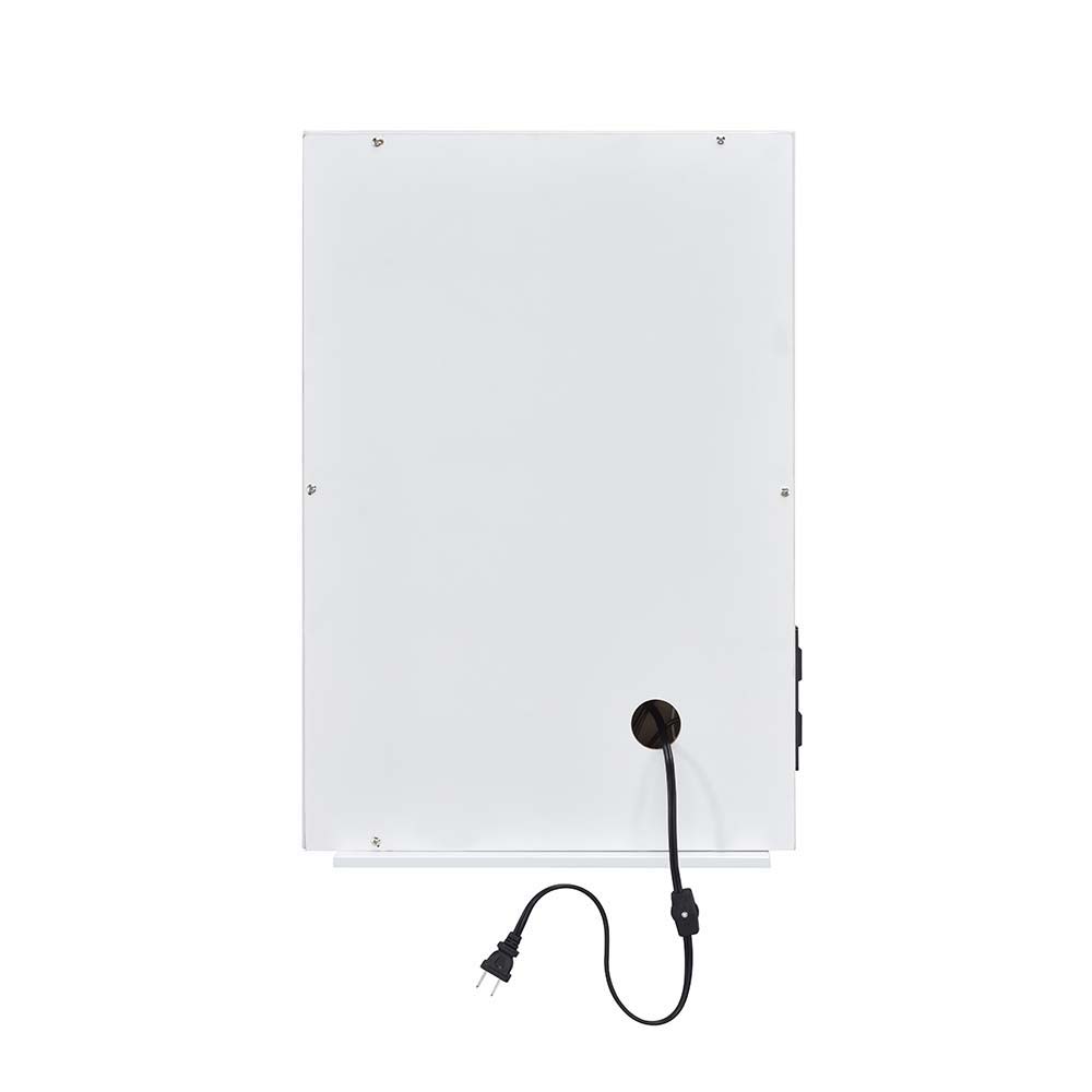 ACME Asa - Accent Mirror - White Finish | Meri Furniture