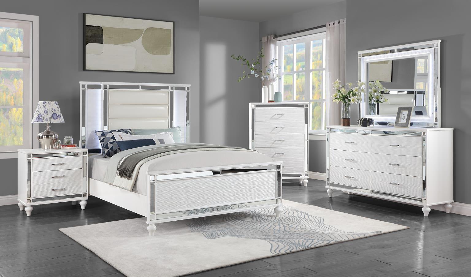 B224 - Dresser - White Gloss