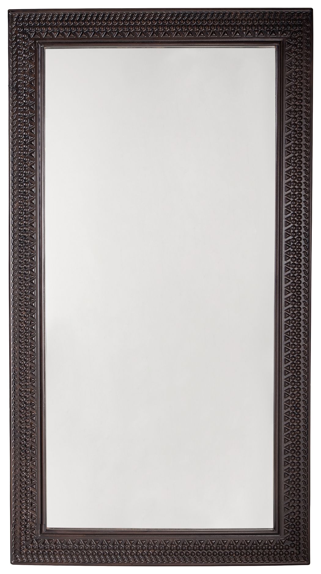 Ashley Furniture Balintmore - Dark Brown - Floor Mirror | Meri Furniture