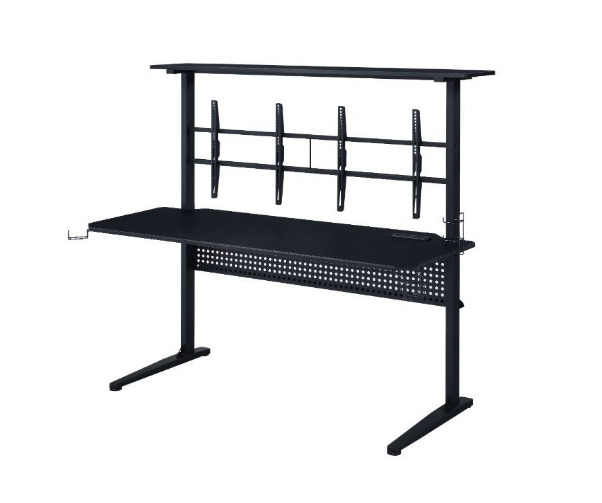 ACME Canzi - Gaming Table - Black Finish | Meri Furniture