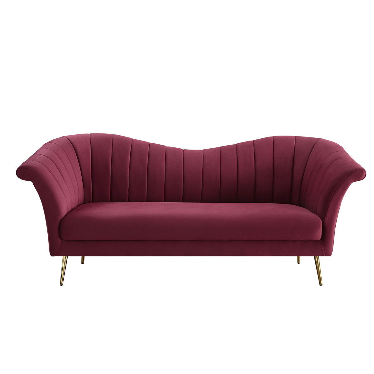 ACME Callista - Sofa - Red Velvet | Meri Furniture