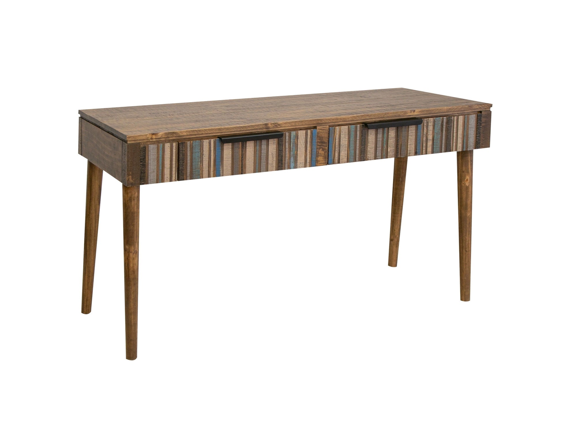 International Furniture Direct Tiza - Desk - Peanut Brown | Meri Furniture