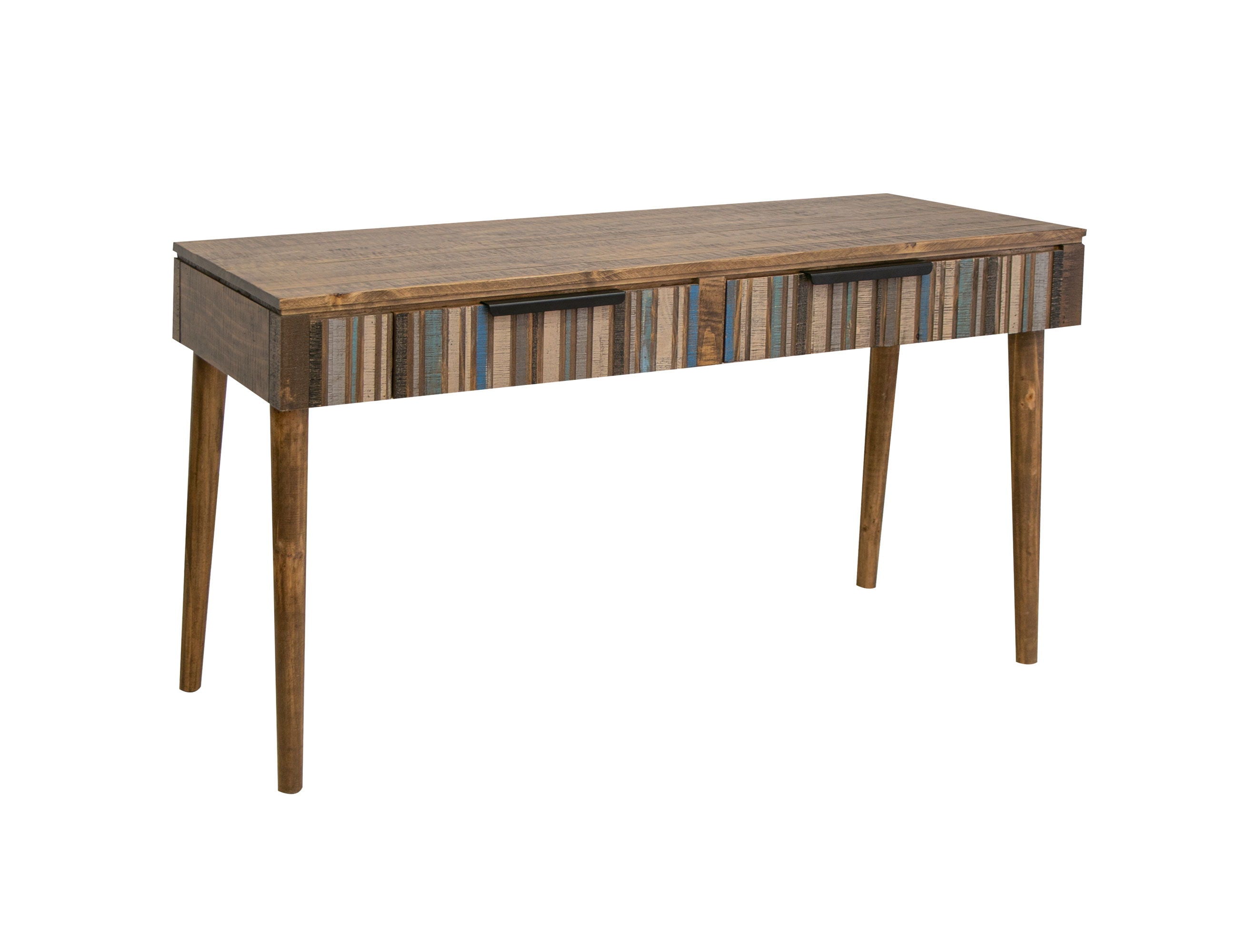 International Furniture Direct Tiza - Desk - Peanut Brown | Meri Furniture