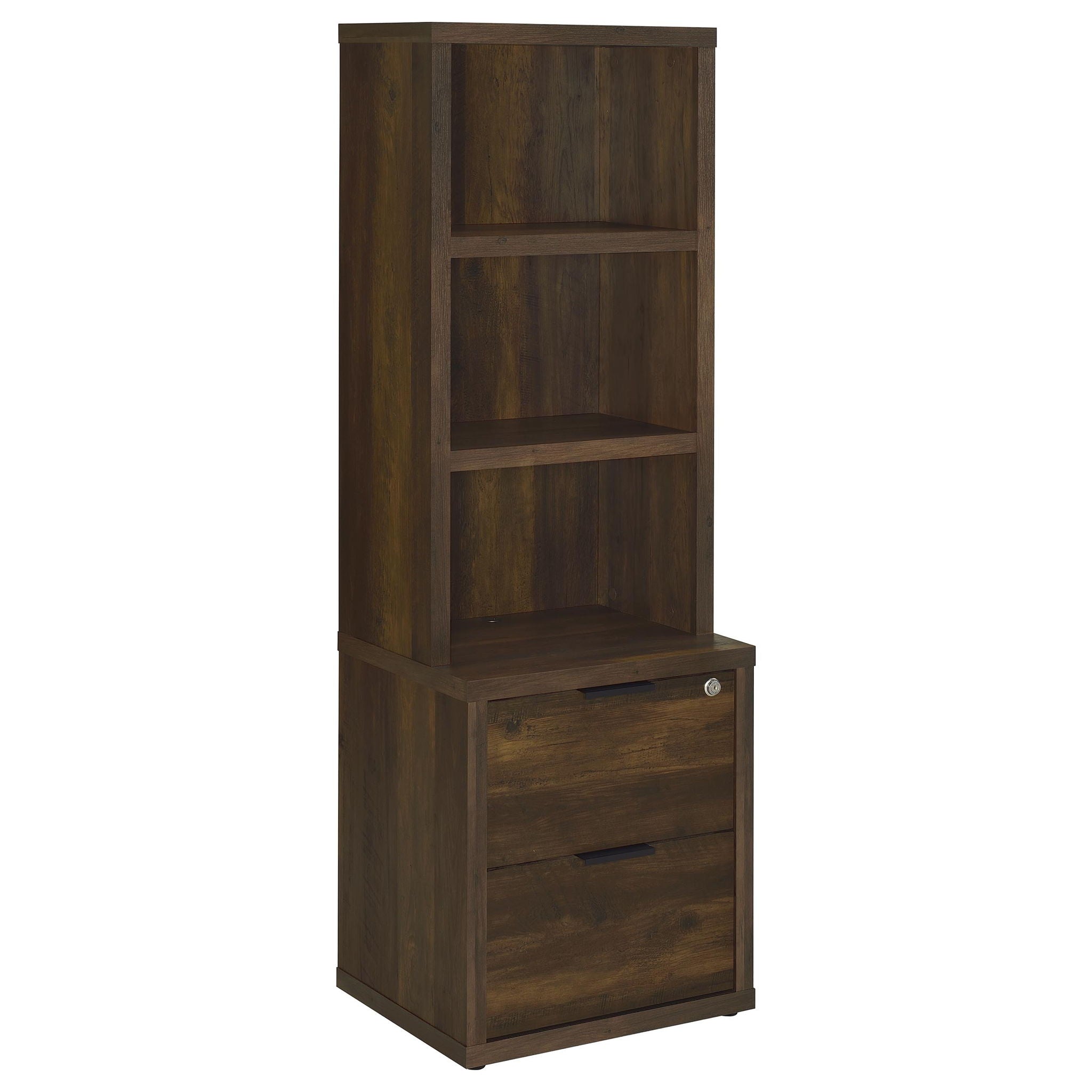 Geary - 3 Piece Wall Unit Bookcase Set With USB Storage