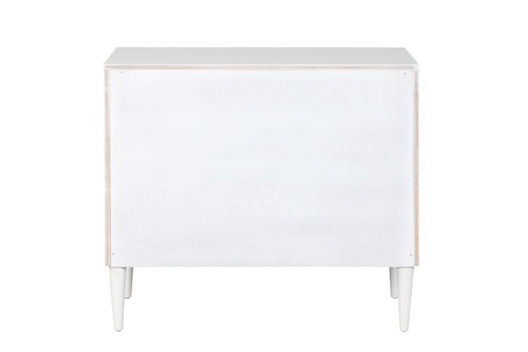 Dubni - Accent Table - White & Black Finish