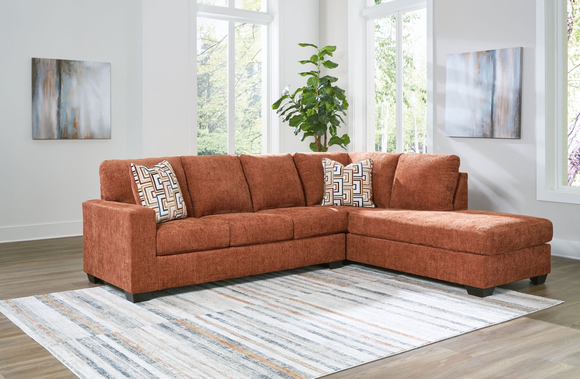 Signature Design by Ashley® Aviemore - Sectional | Meri Furniture