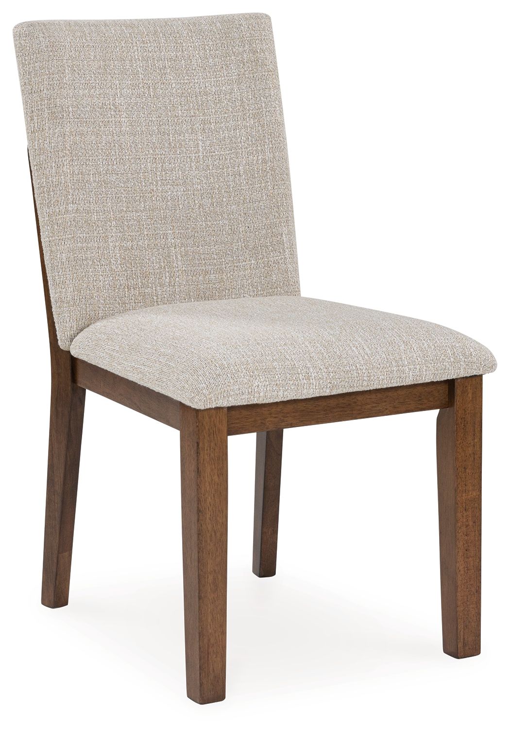 Signature Design by Ashley® Kraeburn - Beige / Brown - Dining Upholstered Side Chair (Set of 2) | Meri Furniture