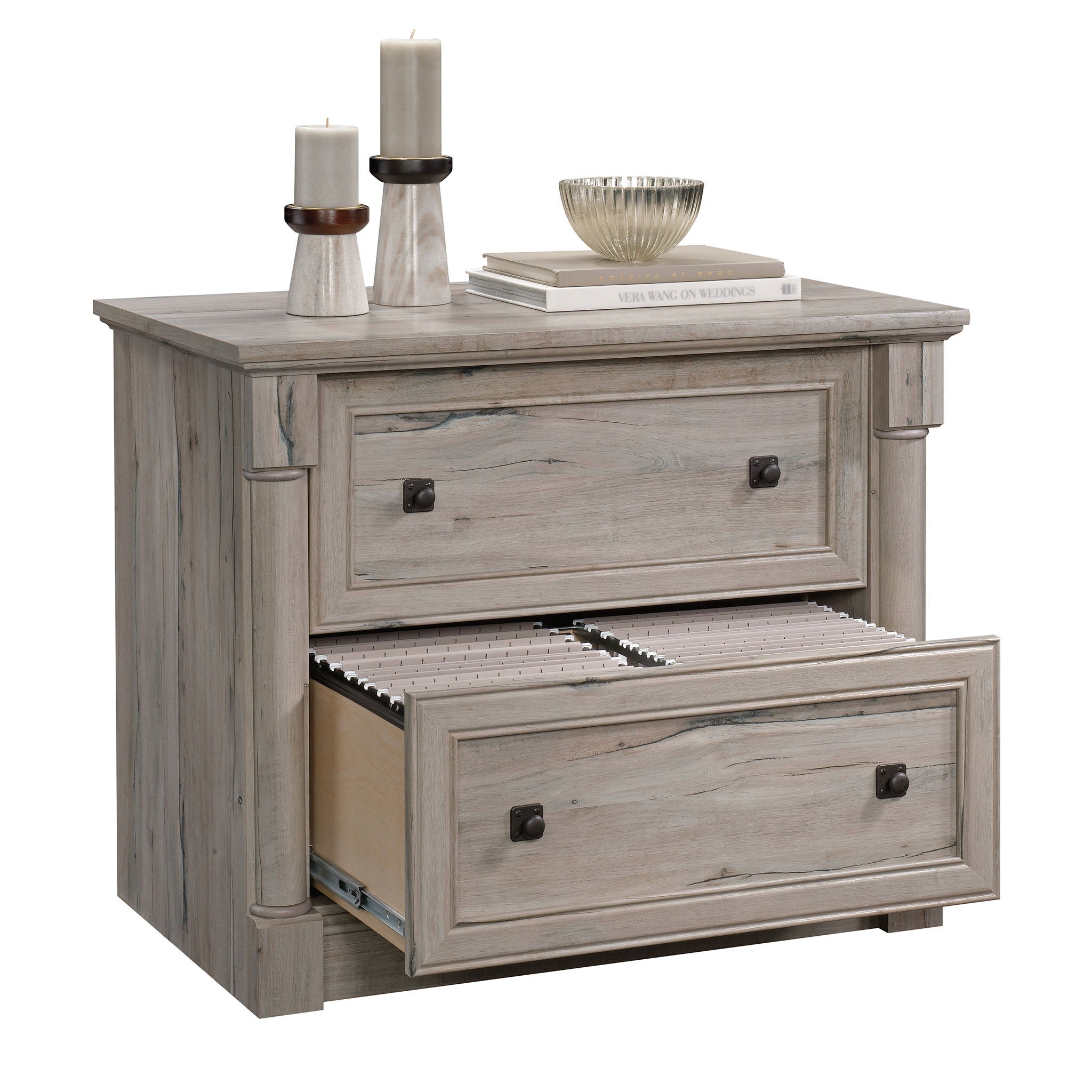 Lateral File Cabinet in Split Oak
