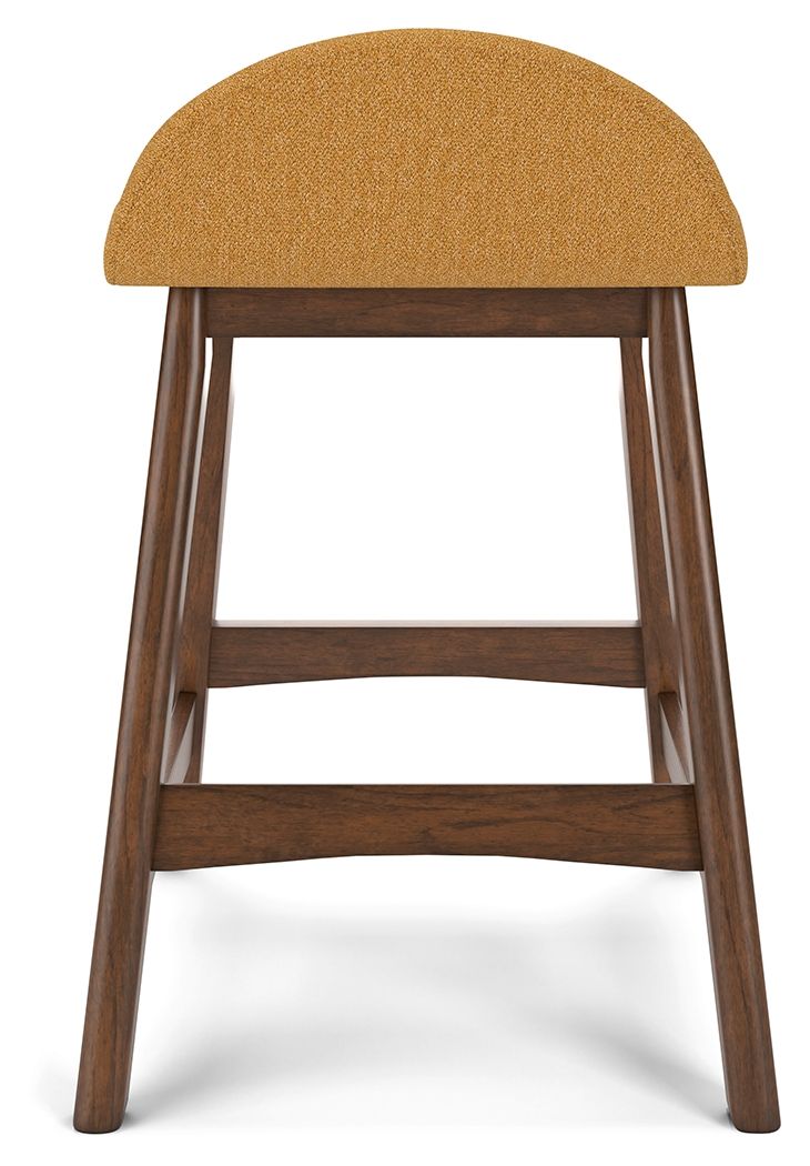 Signature Design by Ashley® Lyncott - Upholstered Barstool (Set of 2) | Meri Furniture