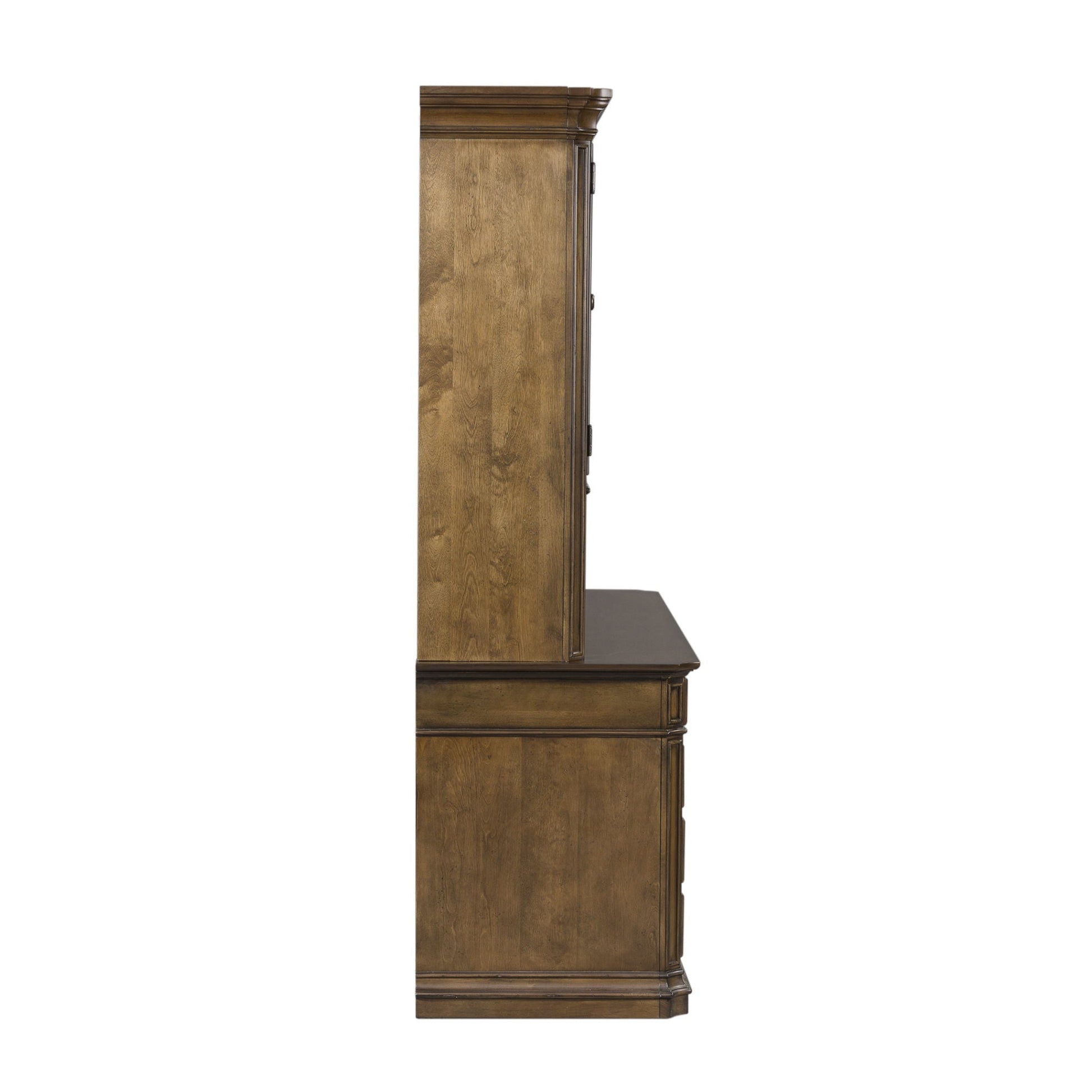 Liberty Furniture Amelia - 5 Piece Home Office Jr Executive Set - Dark Brown | Meri Furniture