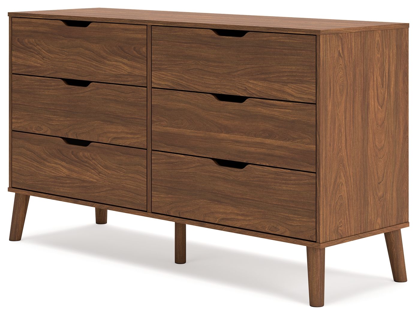 Signature Design by Ashley® Fordmont - Auburn - Six Drawer Dresser | Meri Furniture
