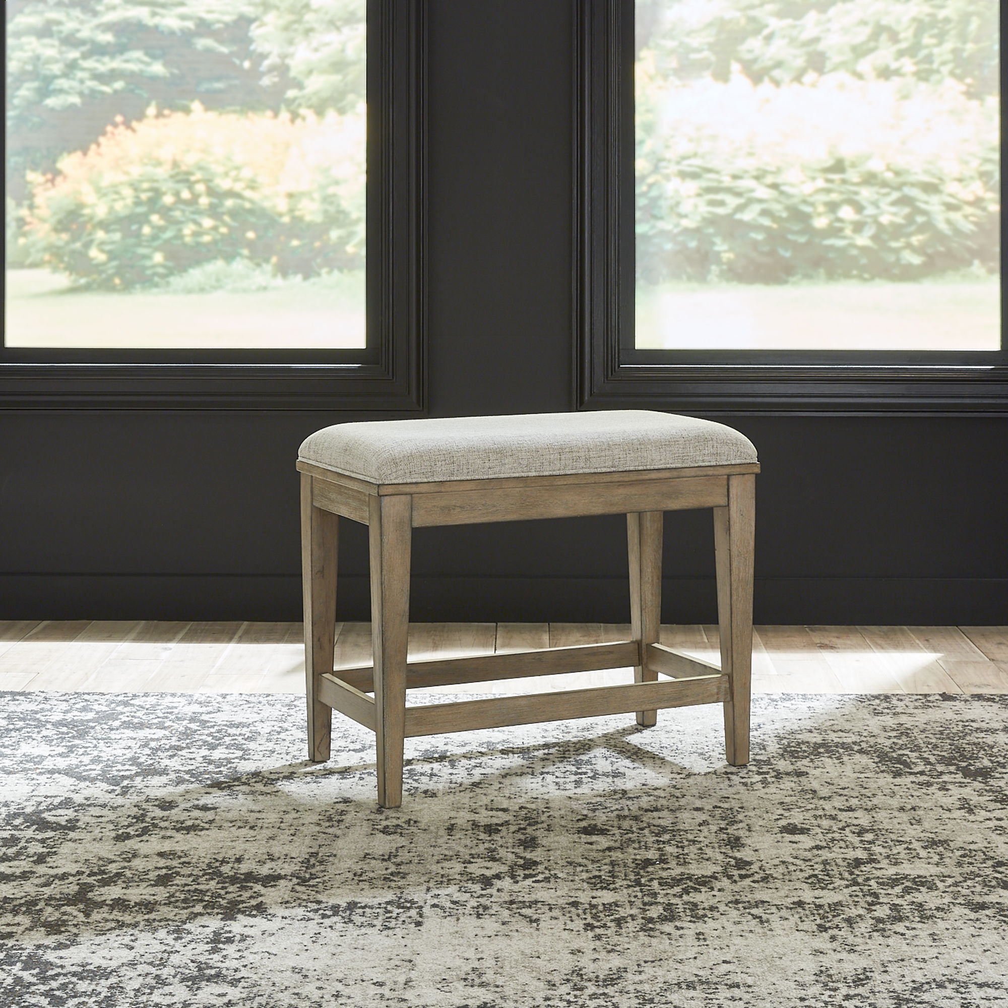 Liberty Furniture Devonshire - Console Stool - Weathered Sandstone | Meri Furniture