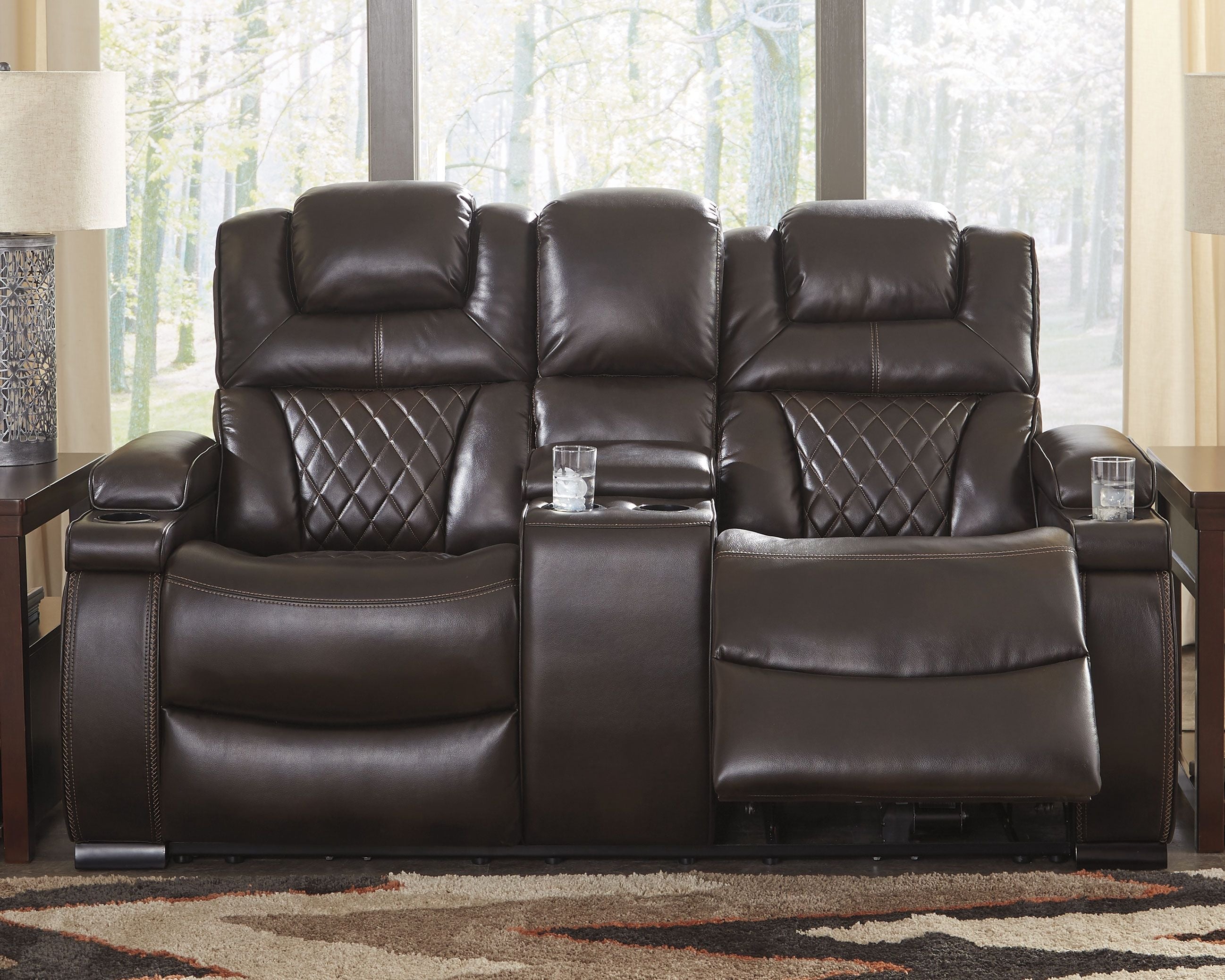 Signature Design by Ashley® Warnerton - Reclining Living Room Set | Meri Furniture