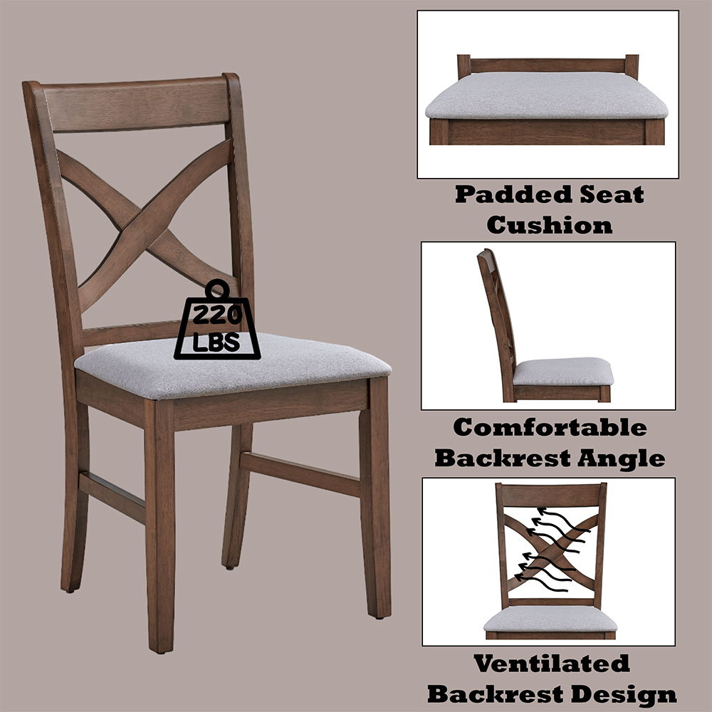 Ferris - Side Chair Set of 2) - Brown