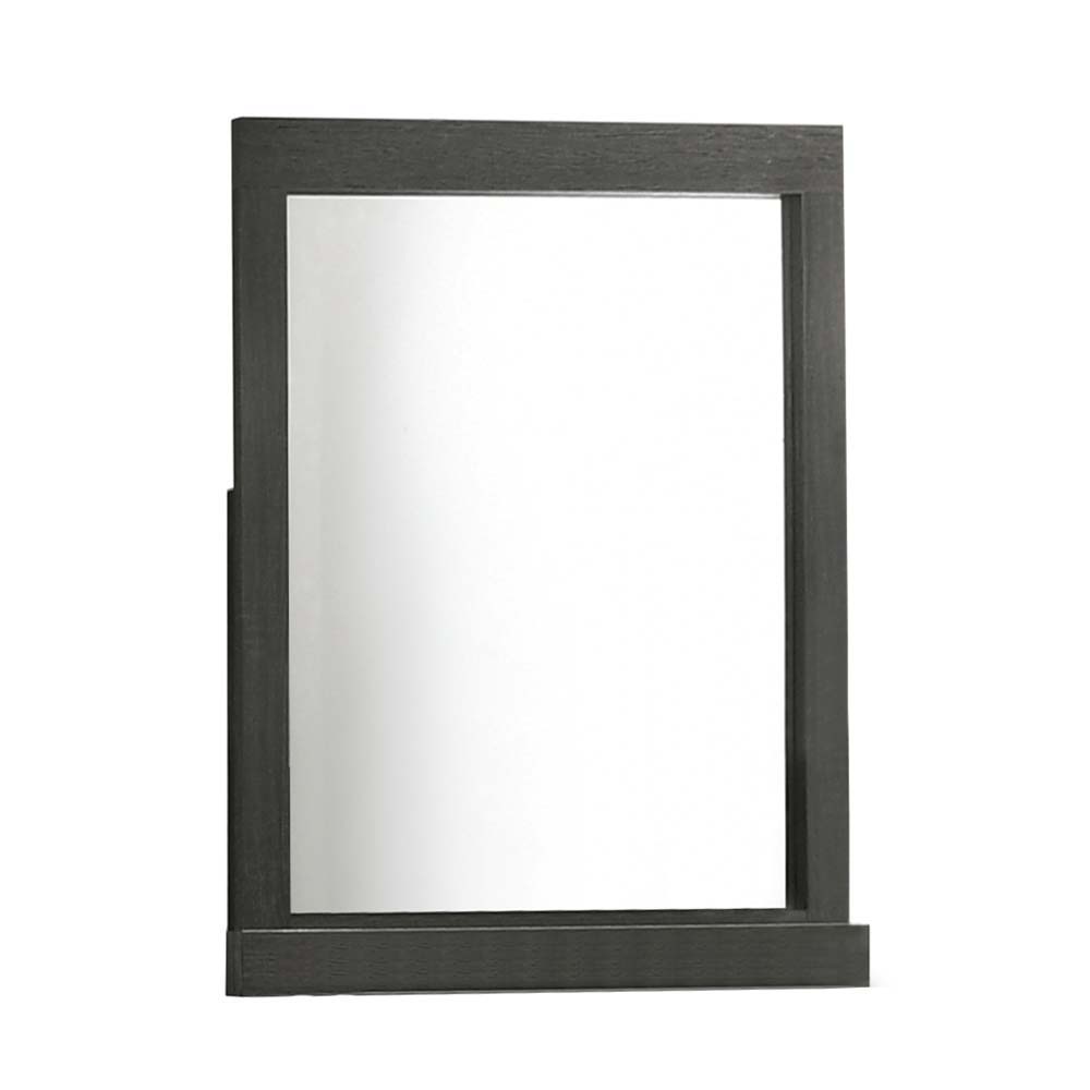 ACME Lantha - Mirror - Gray Oak | Meri Furniture