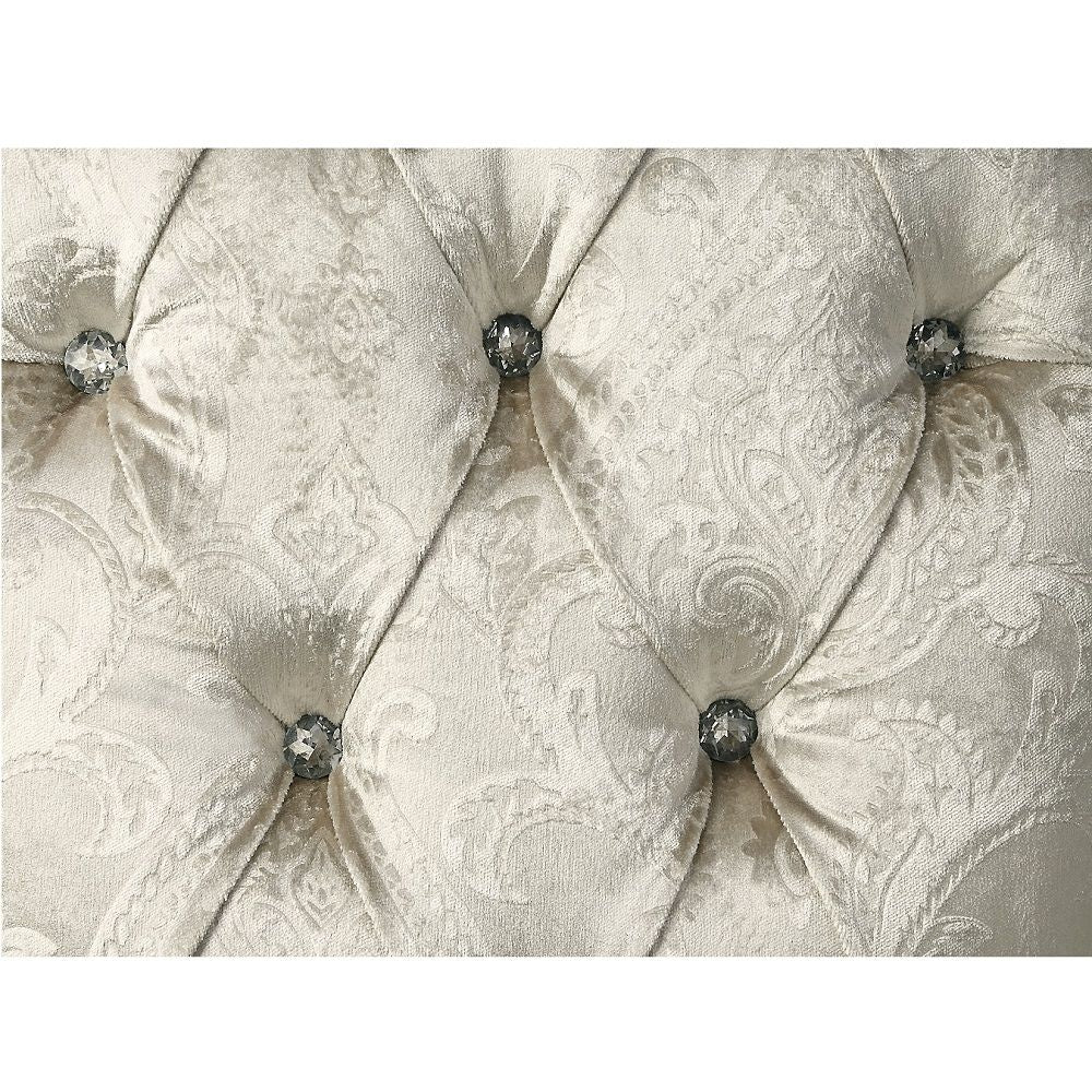 Desiderius - Side Chair Set of 2) - Antique Gold & Hand-Painted Brown