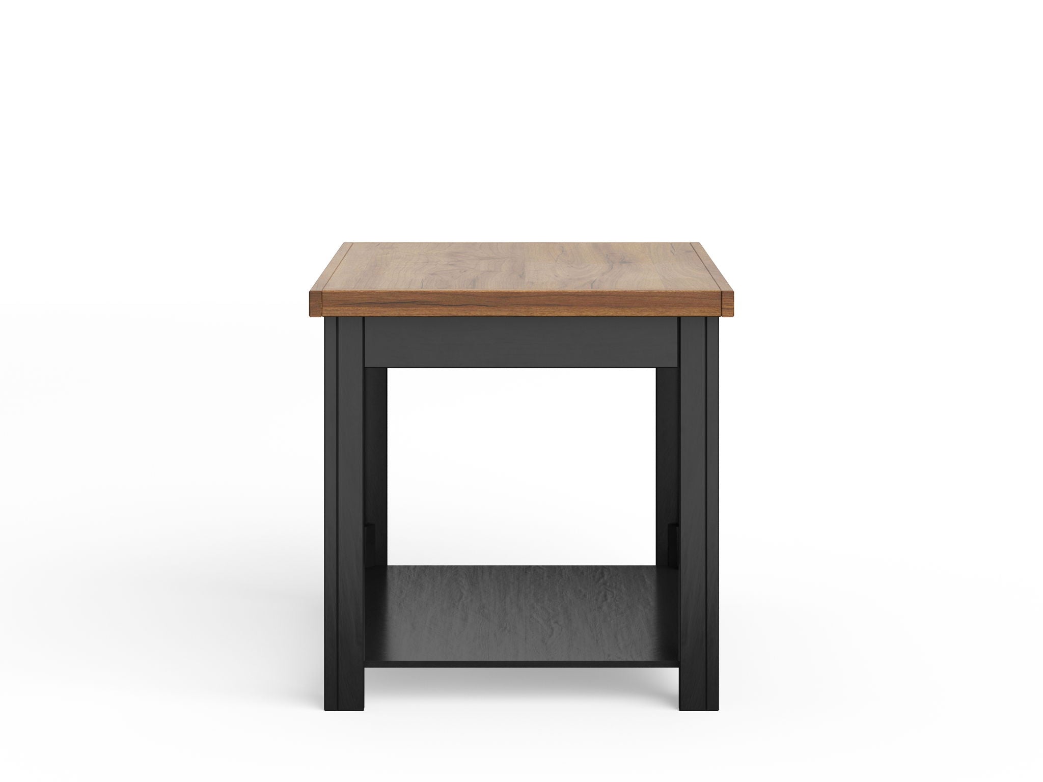 Essex - Side Table - Black, Whiskey