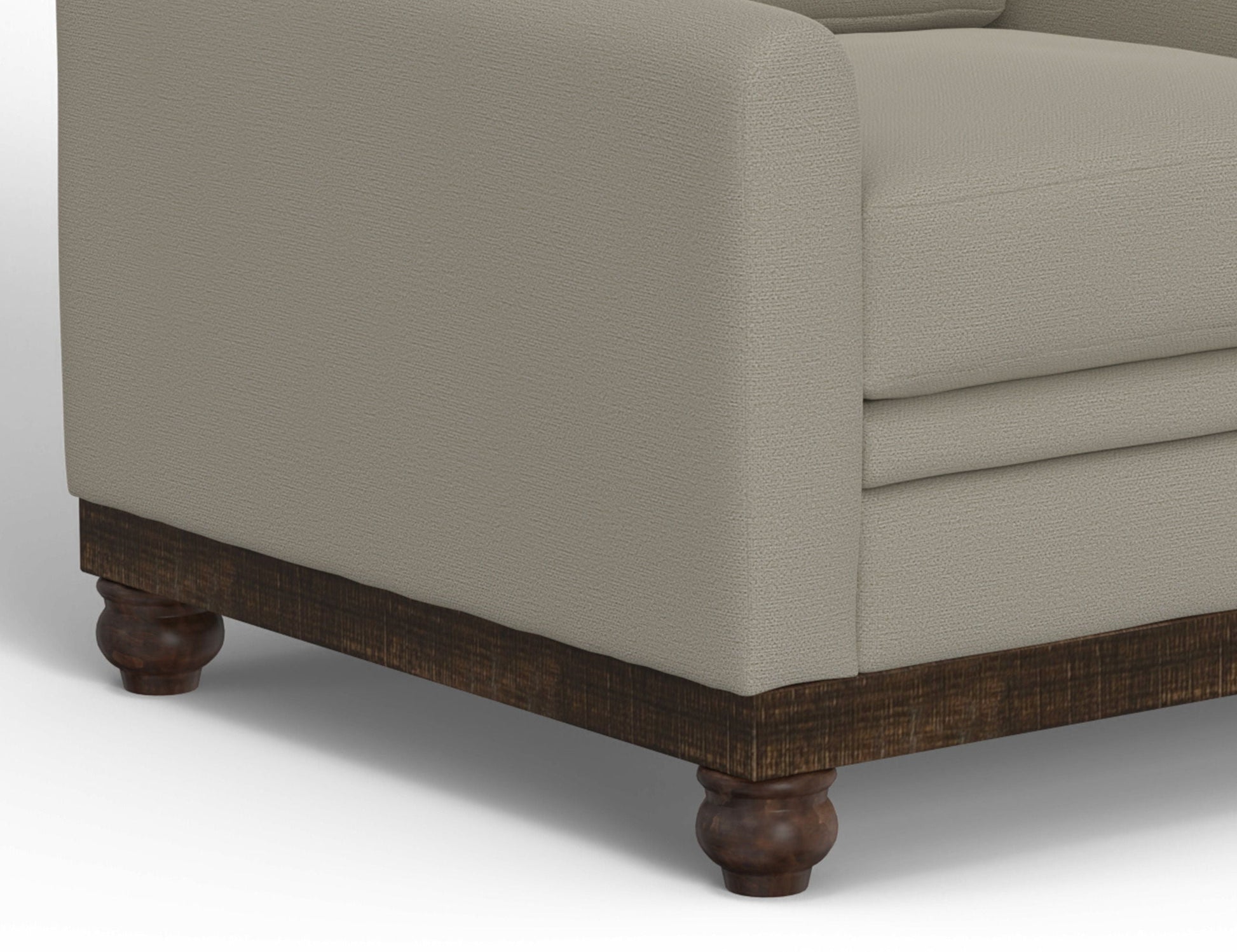 International Furniture Direct Pueblo Gray - Loveseat | Meri Furniture