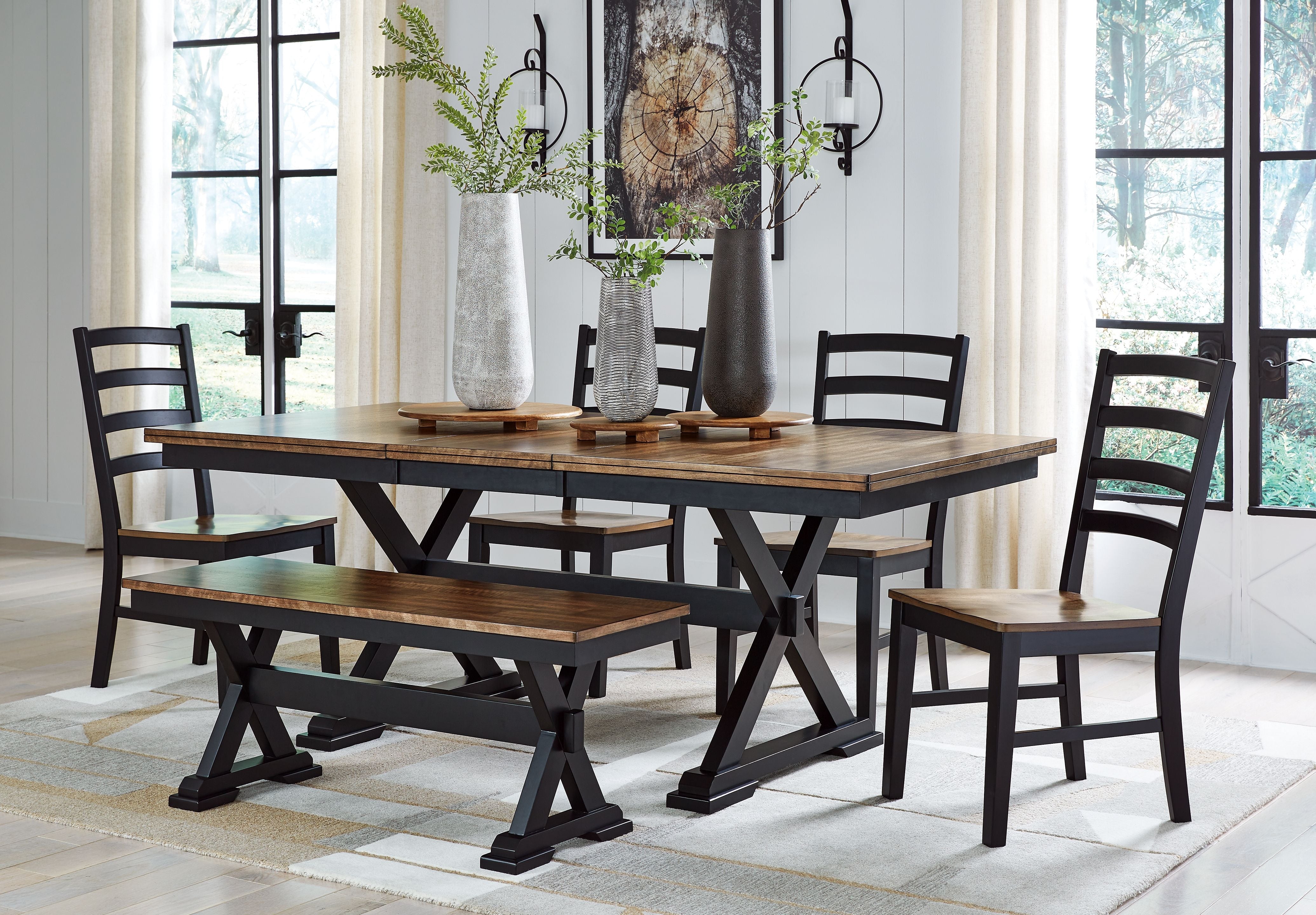 Signature Design by Ashley® Wildenauer - Dining Room Set | Meri Furniture