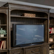 Liberty Furniture Paradise Valley - Entertainment Hutch - Dark Brown | Meri Furniture