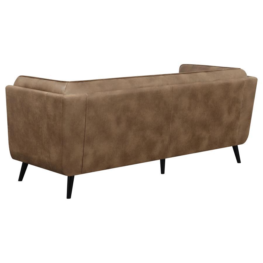 Coaster Fine Furniture Thatcher - Upholstered Tuxedo Arm Sofa Set | Meri Furniture