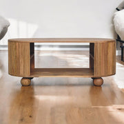 Soba - Ball Open Coffee Table - Oak