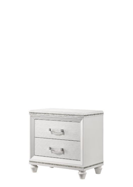 The clean lines and transitional look of the Sadie Nightstand it an ideal addition to any bedroom.