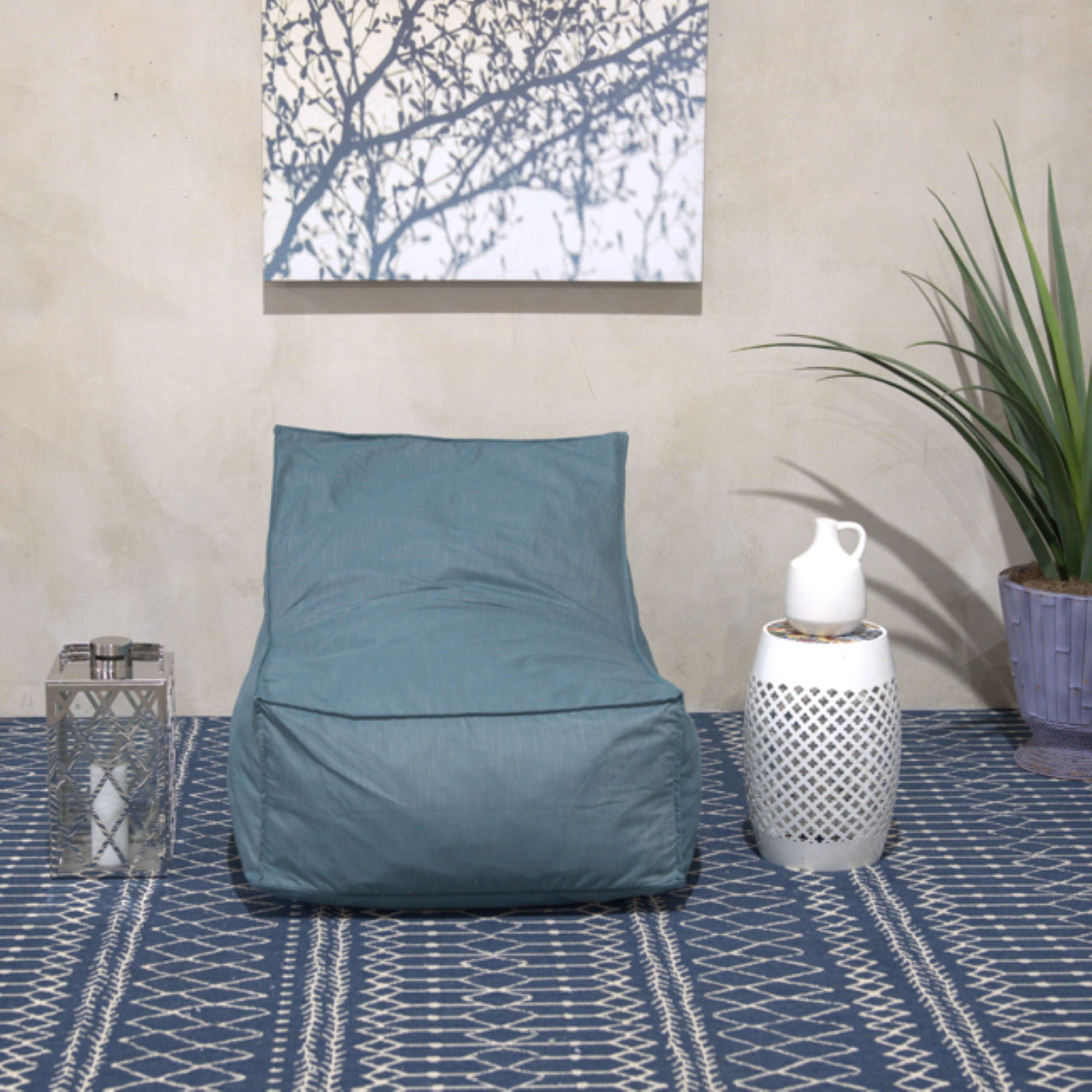 Ettie - Water Resistant Fabric Bean Bag Chair