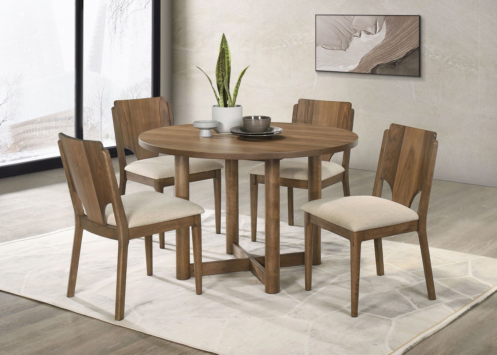 Coaster Fine Furniture Biltmore - Wood Dining Table Set | Meri Furniture