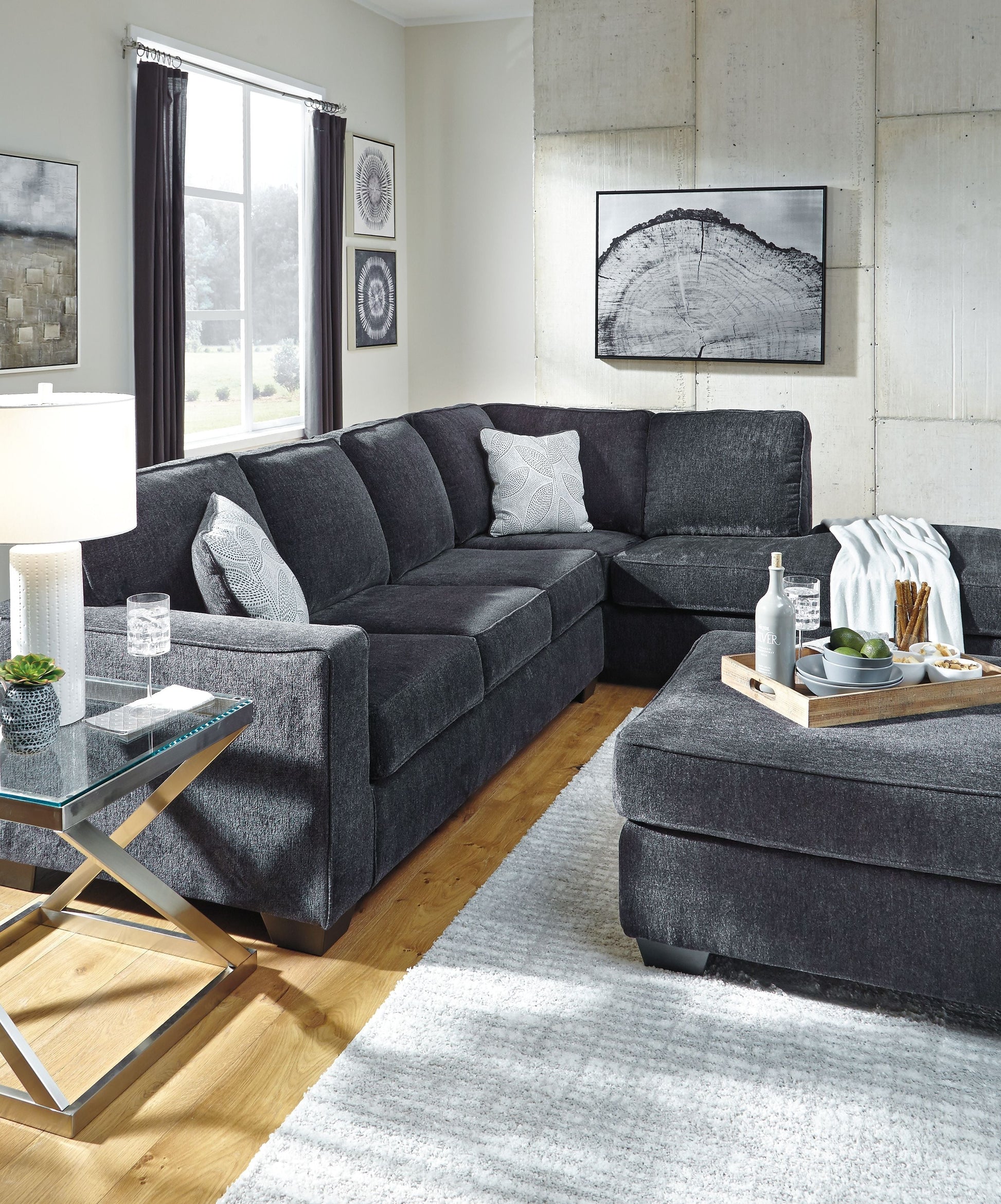 Signature Design by Ashley® Altari - Sectional With Chaise | Meri Furniture