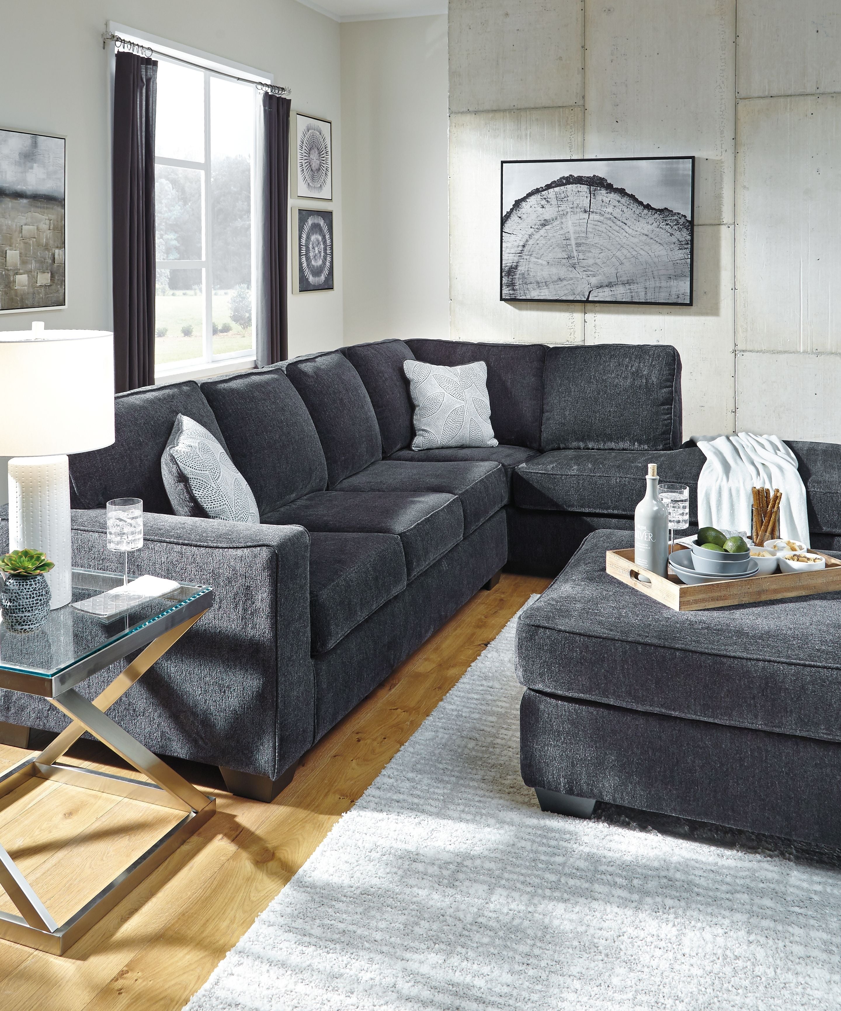 Signature Design by Ashley® Altari - Sectional With Chaise | Meri Furniture