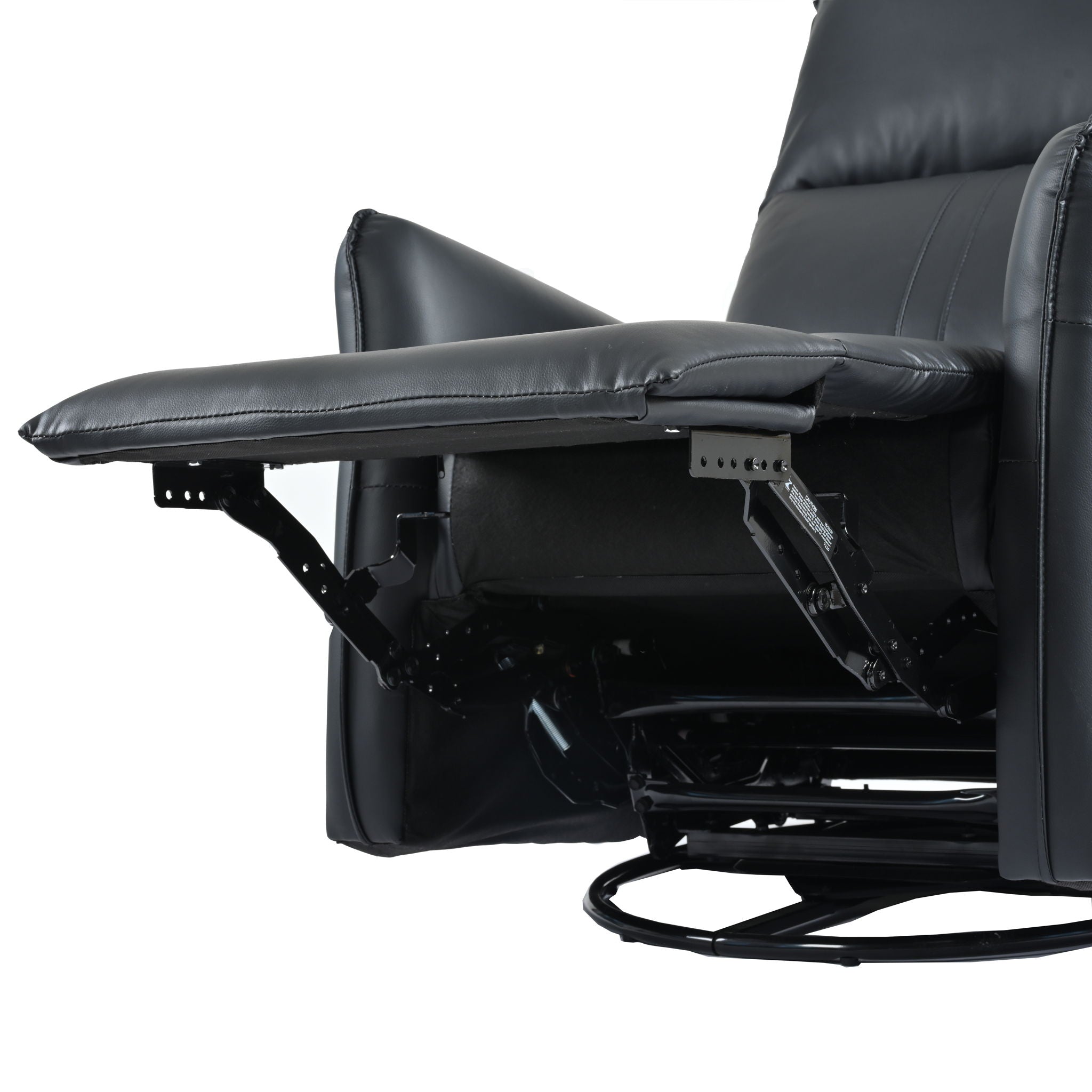 270° Power Swivel Rocker Glider Recliner Chair With USB Ports