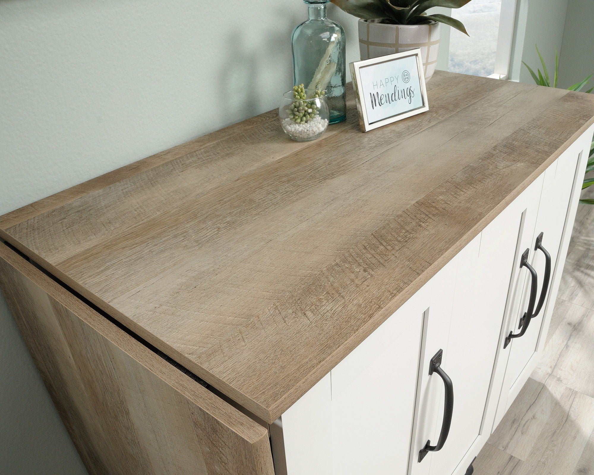 Drop-Leaf Craft Table/Sewing Cart