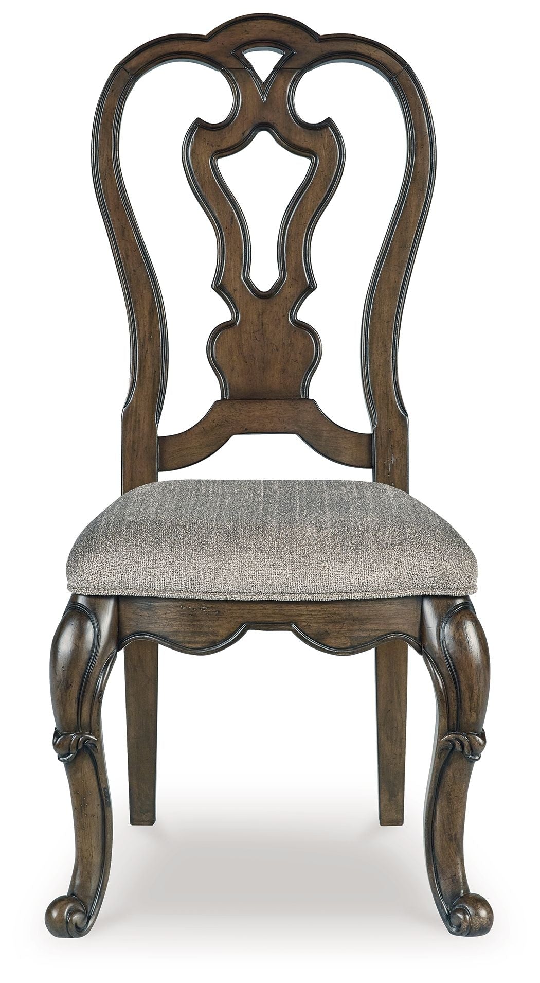 Signature Design by Ashley® Maylee - Dark Brown - Dining Upholstered Side Chair (Set of 2) | Meri Furniture