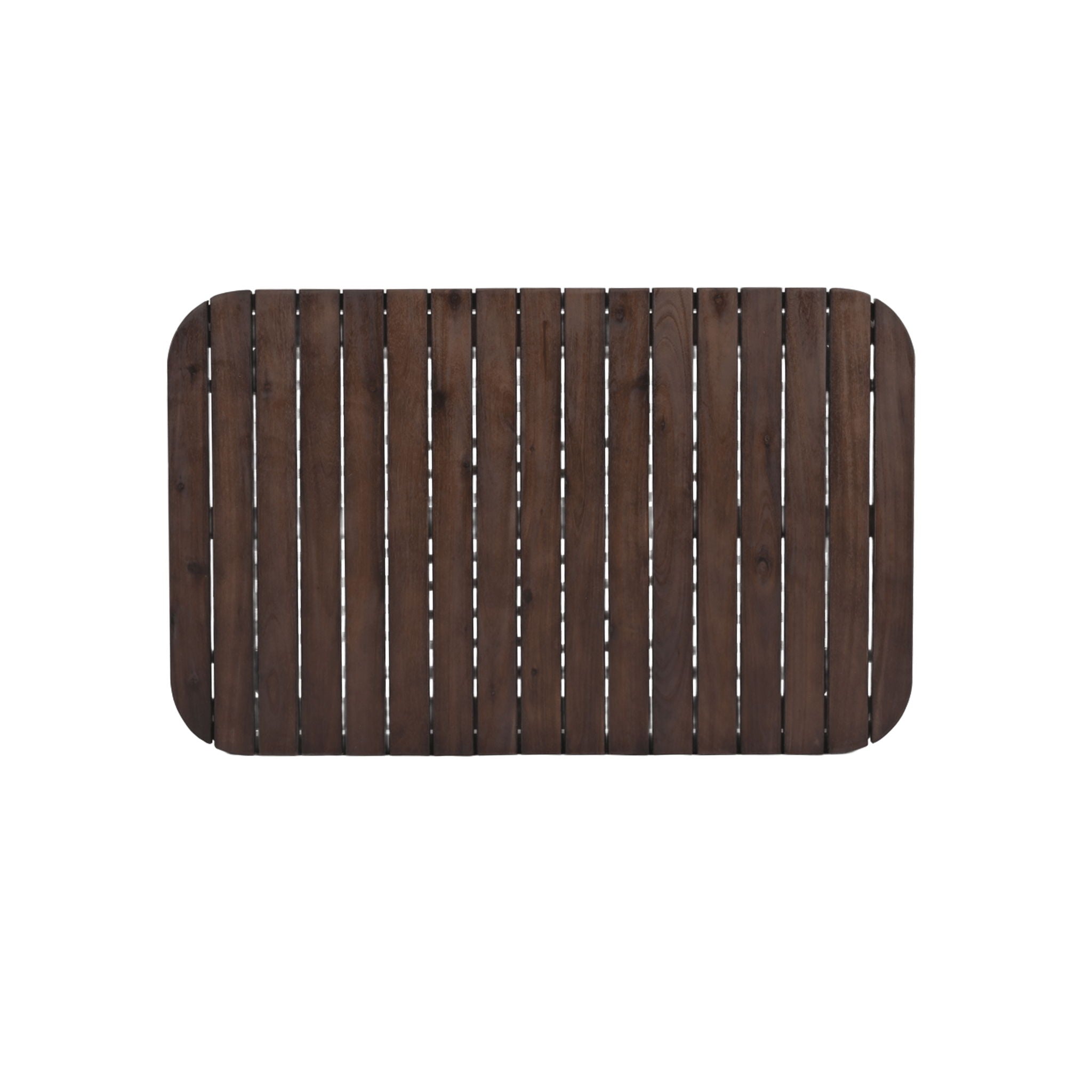 4 Piece Outdoor Patio Furniture Set, Metal Chairs With Woven Rope U Shaped Backrest