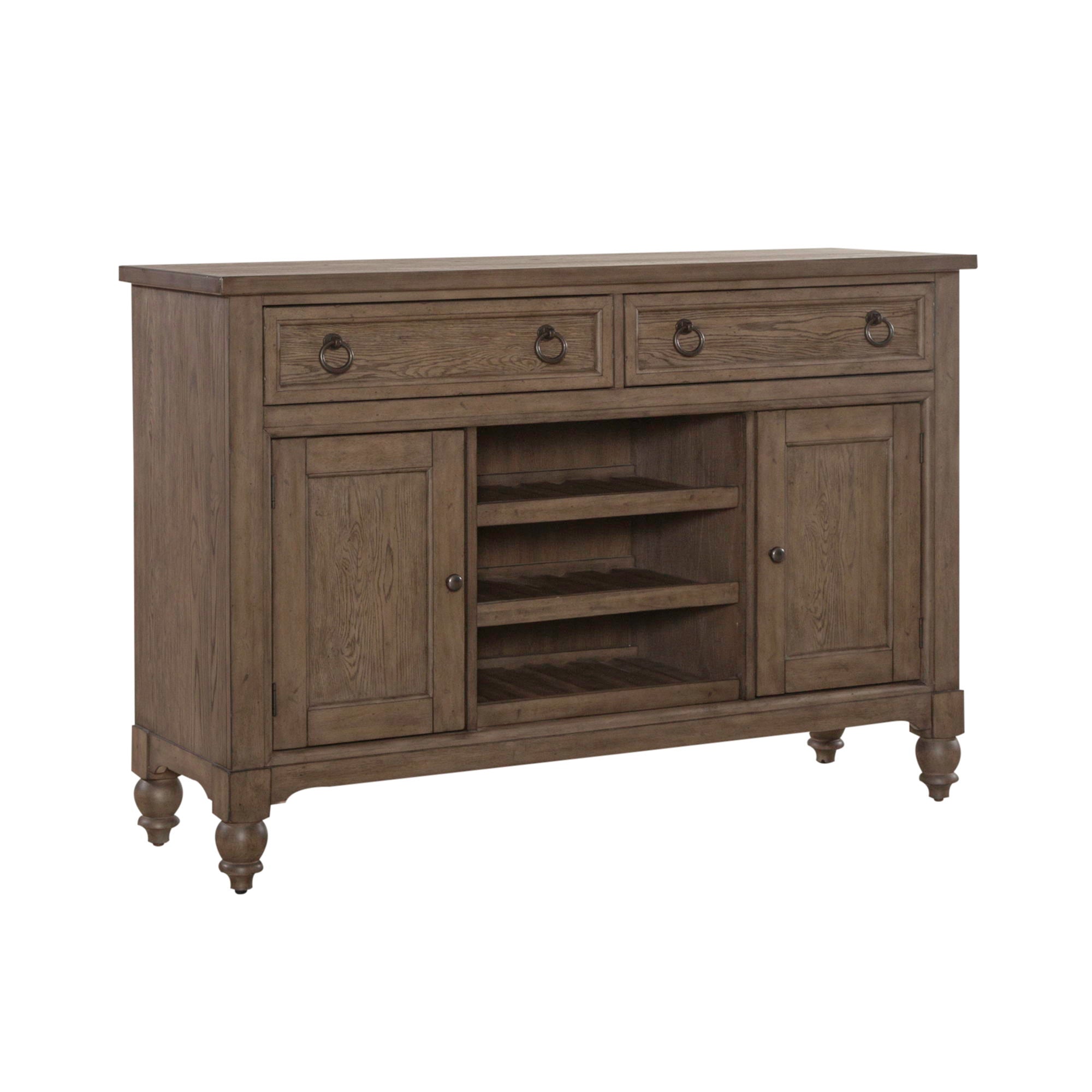 Liberty Furniture Americana Farmhouse - Buffet - Light Brown | Meri Furniture