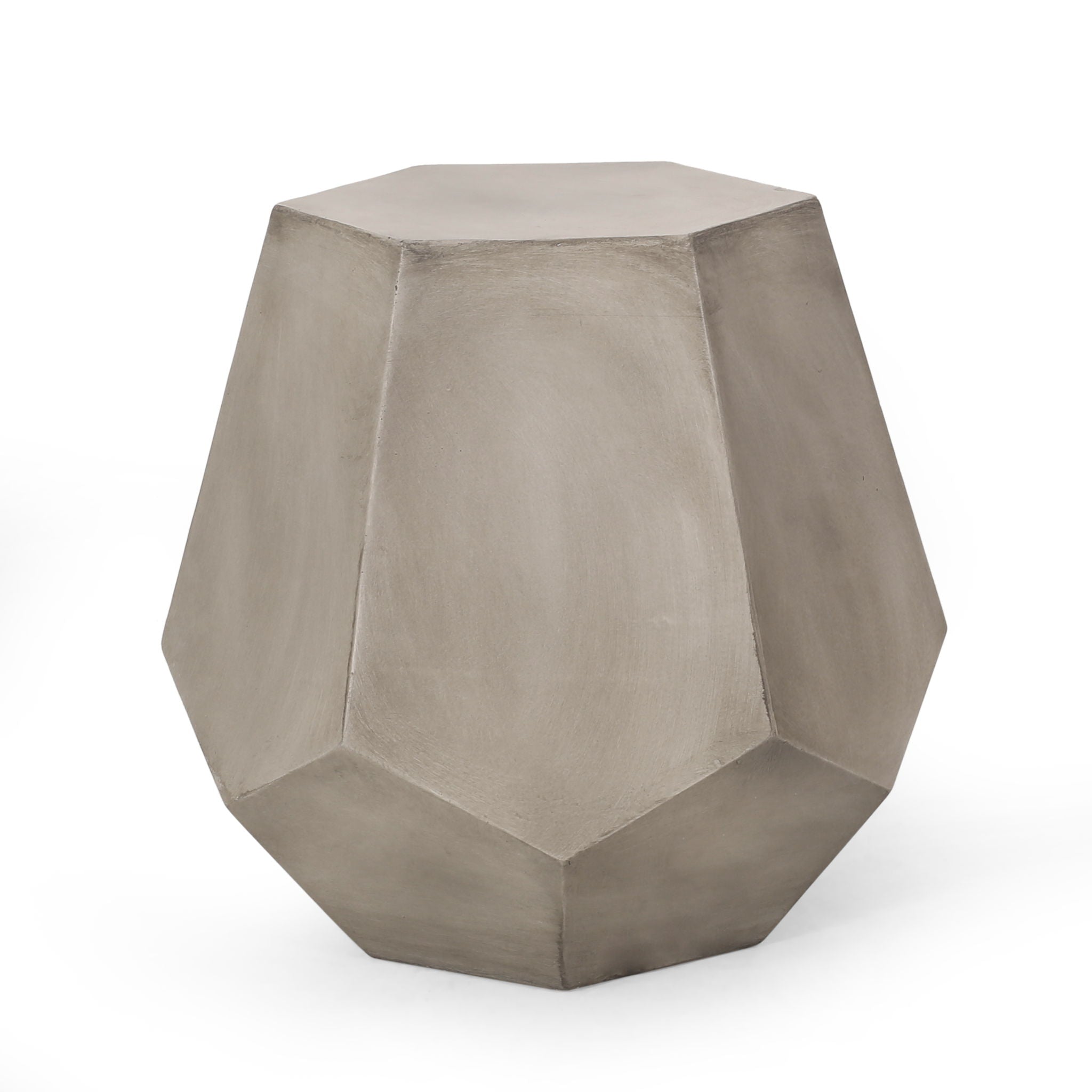 Outdoor Calgary Side Table - Light Gray